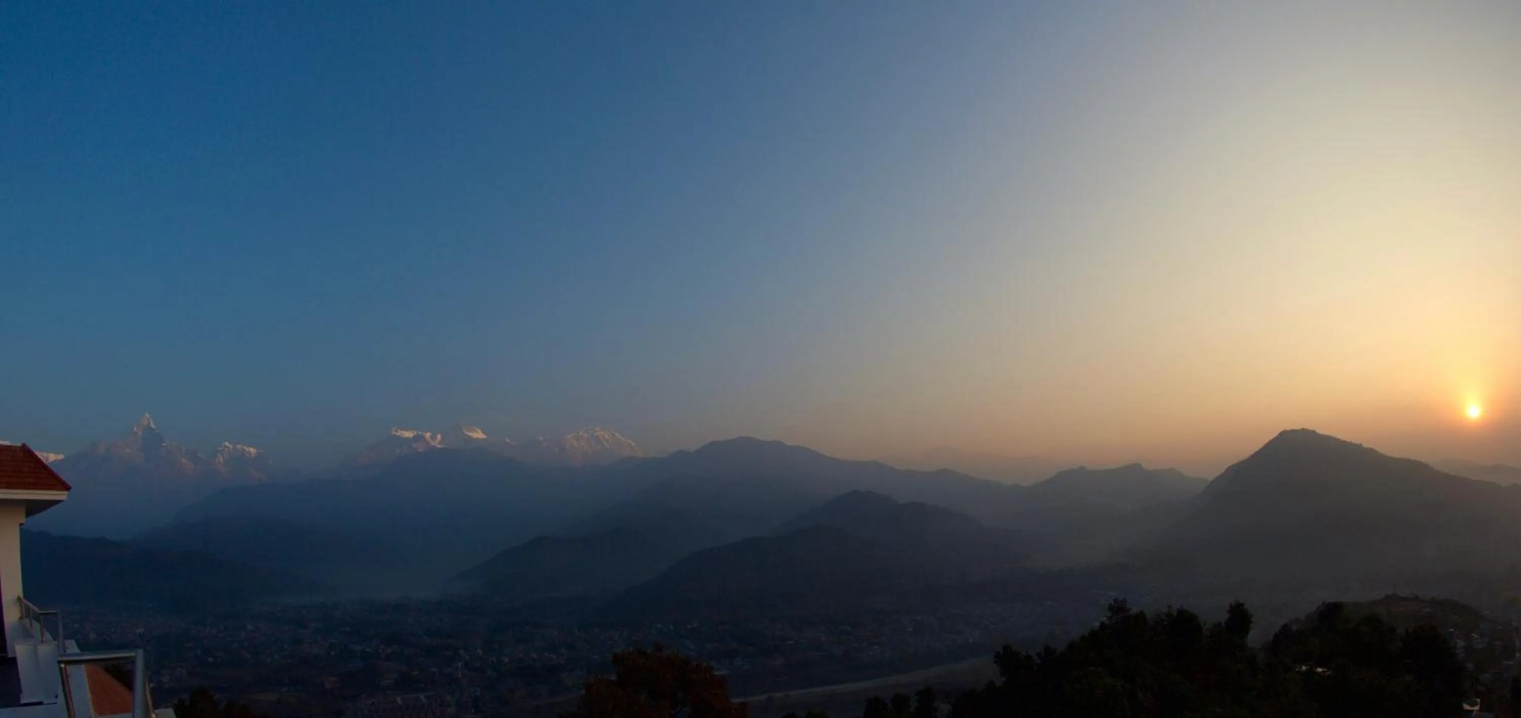 Mountain view in Himalayan Front Hotel by KGH Group