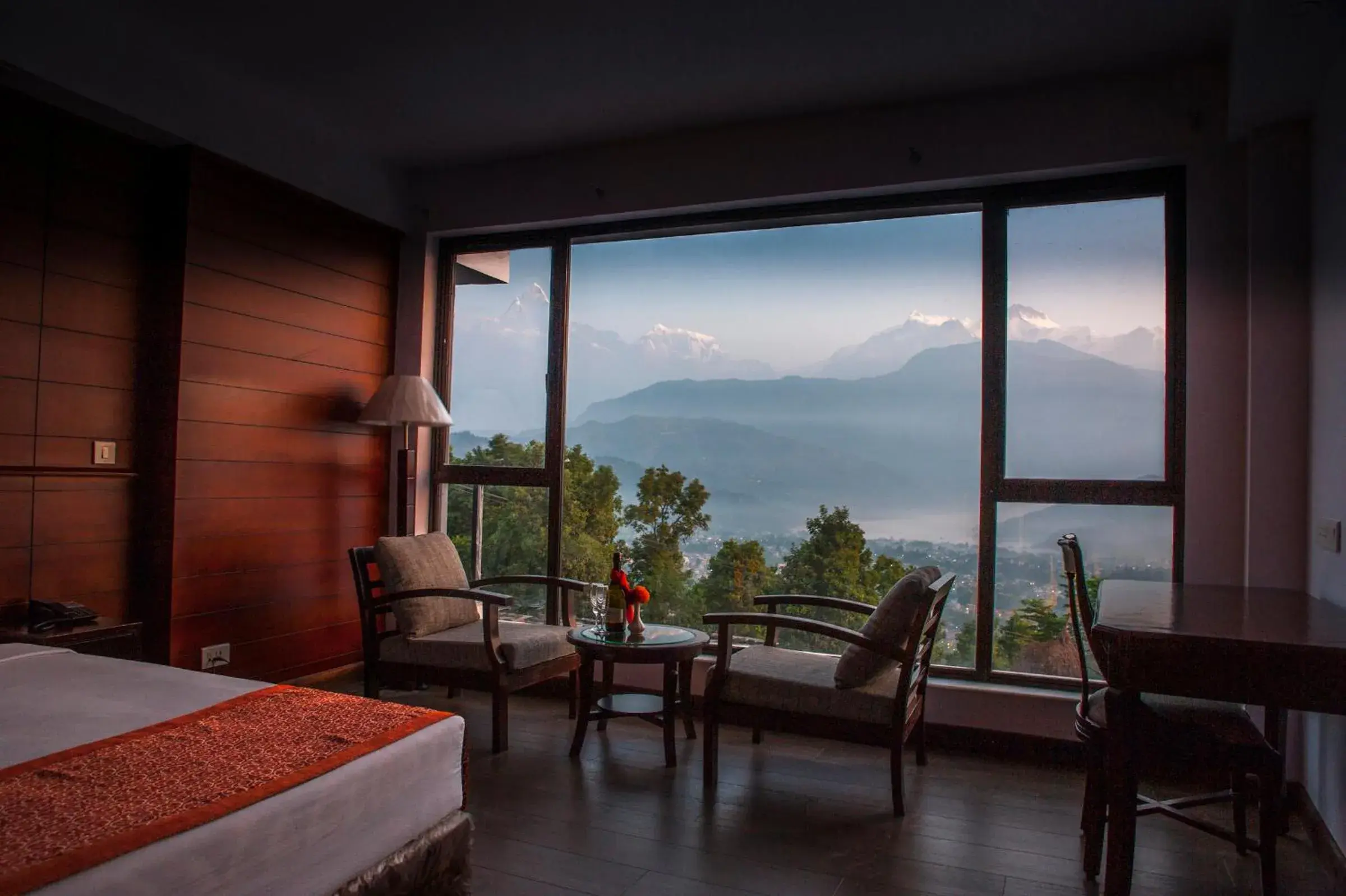 Deluxe Double Room with Mountain View & Free City Shuttle in Himalayan Front Hotel by KGH Group Deluxe Double Room with Mountain View & Free City Shuttle in Himalayan Front Hotel by KGH Group
