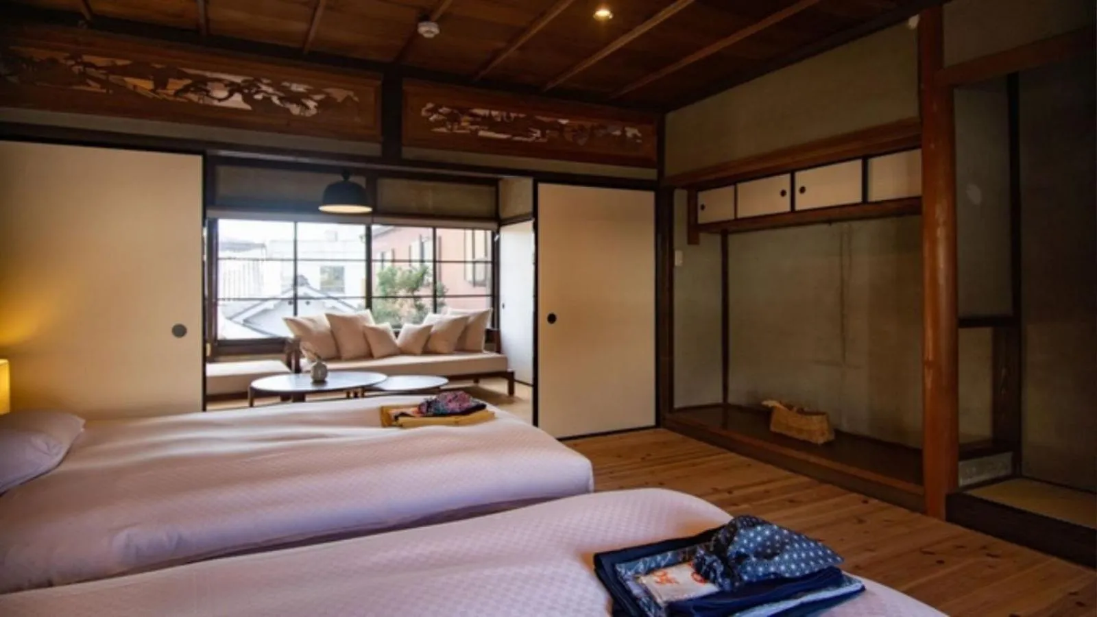 Photo of the whole room, Bed in NIPPONIA Sasayama Castle Town Hotel