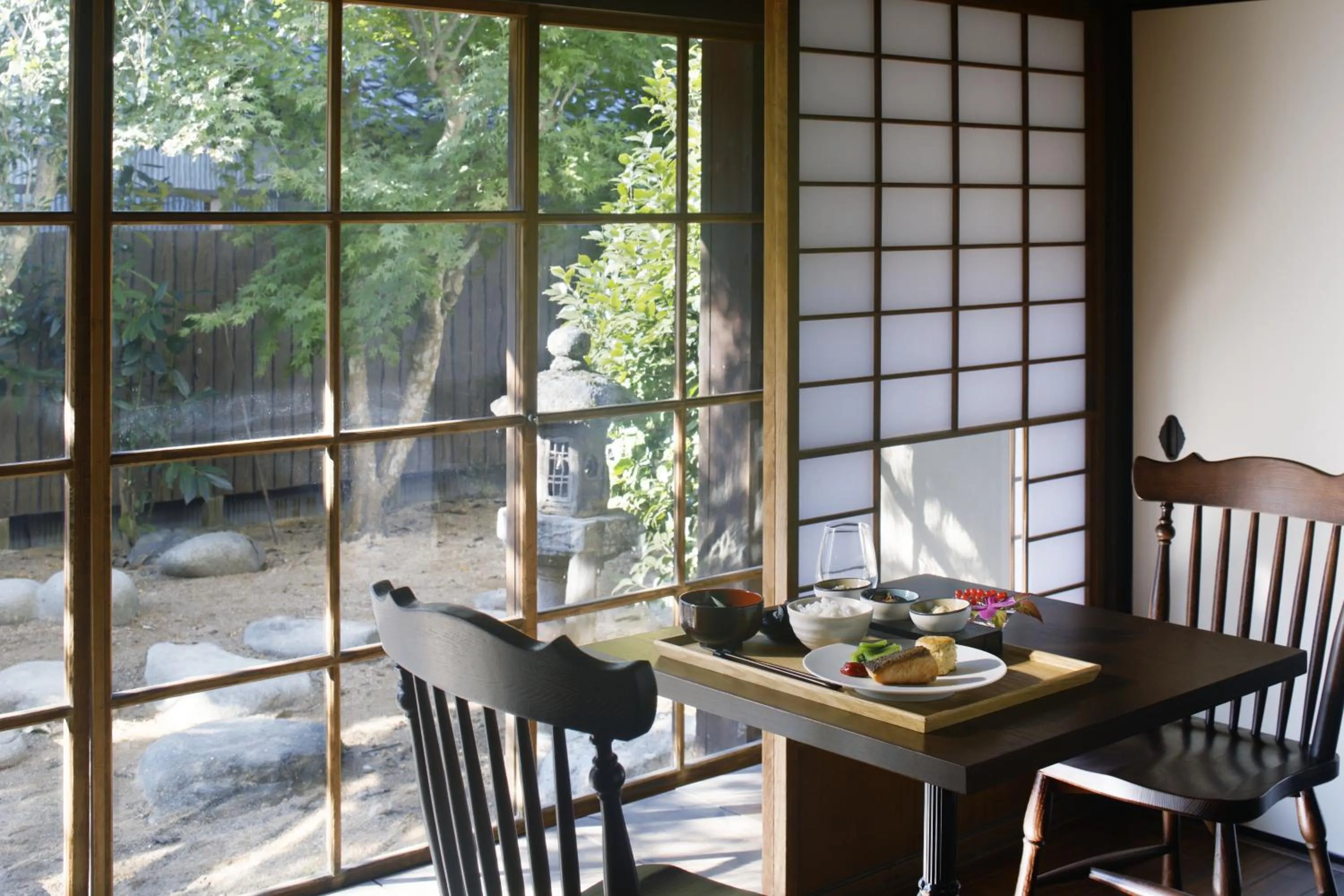 Breakfast in NIPPONIA Sasayama Castle Town Hotel