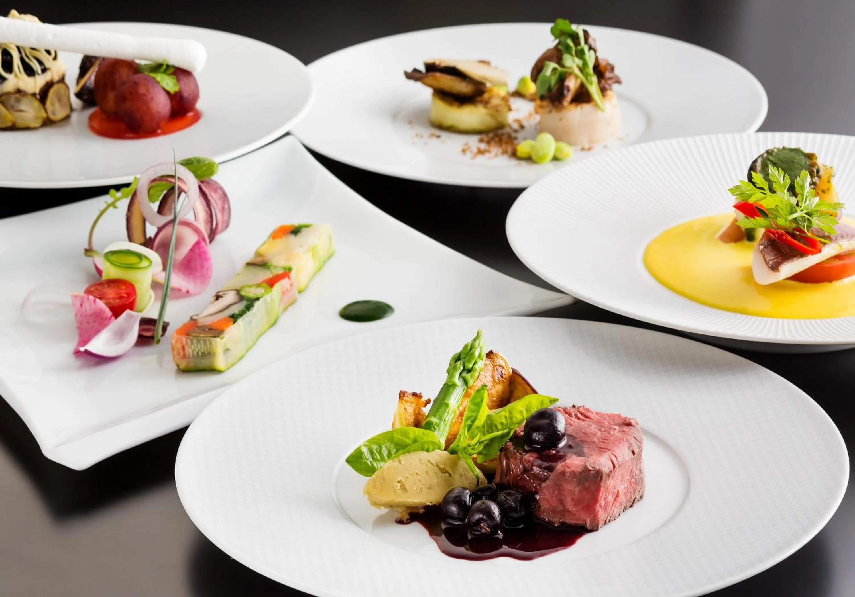 Dinner in NIPPONIA Sasayama Castle Town Hotel