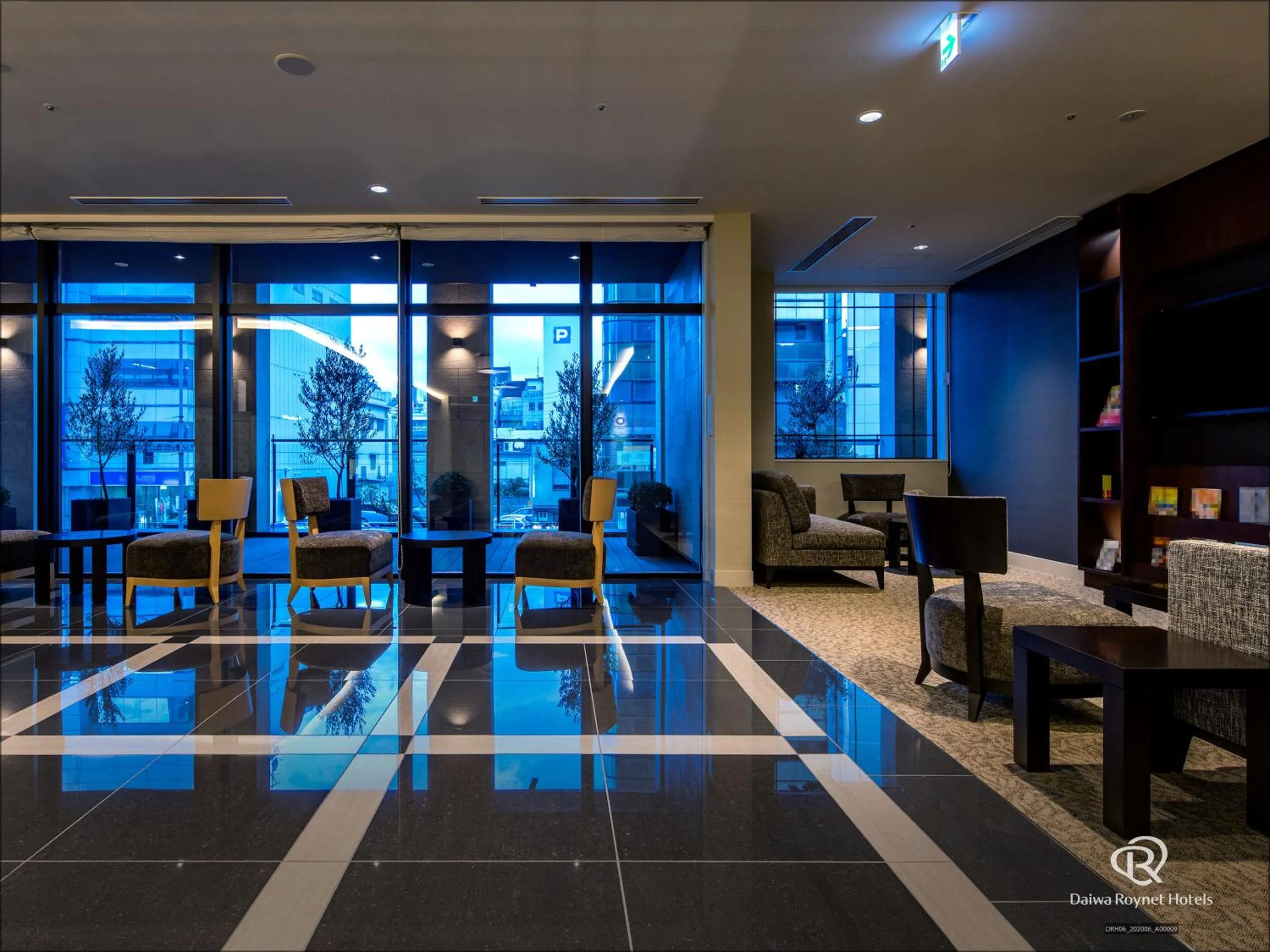 Lobby or reception in Daiwa Roynet Hotel Matsuyama