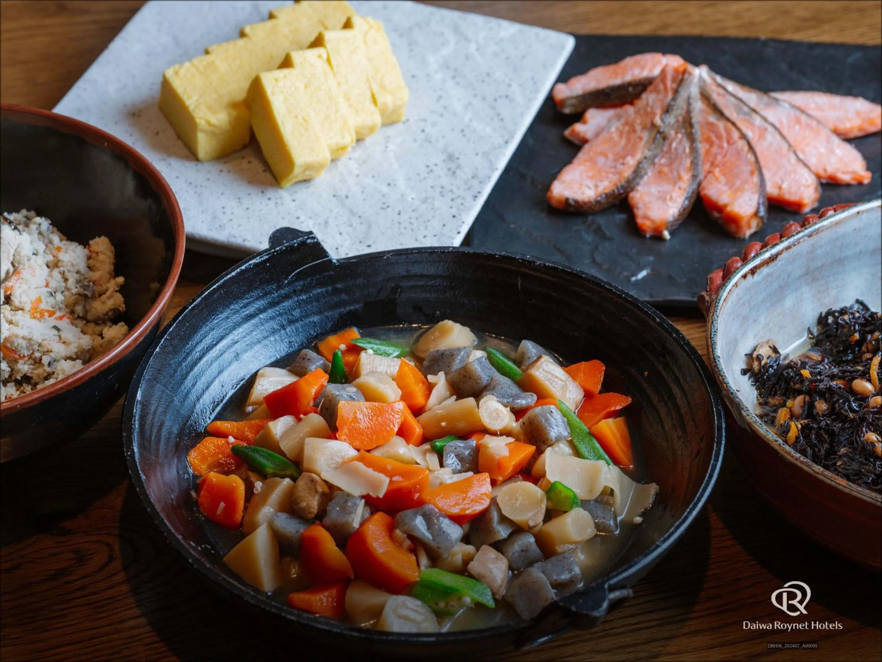 Breakfast in Daiwa Roynet Hotel Matsuyama