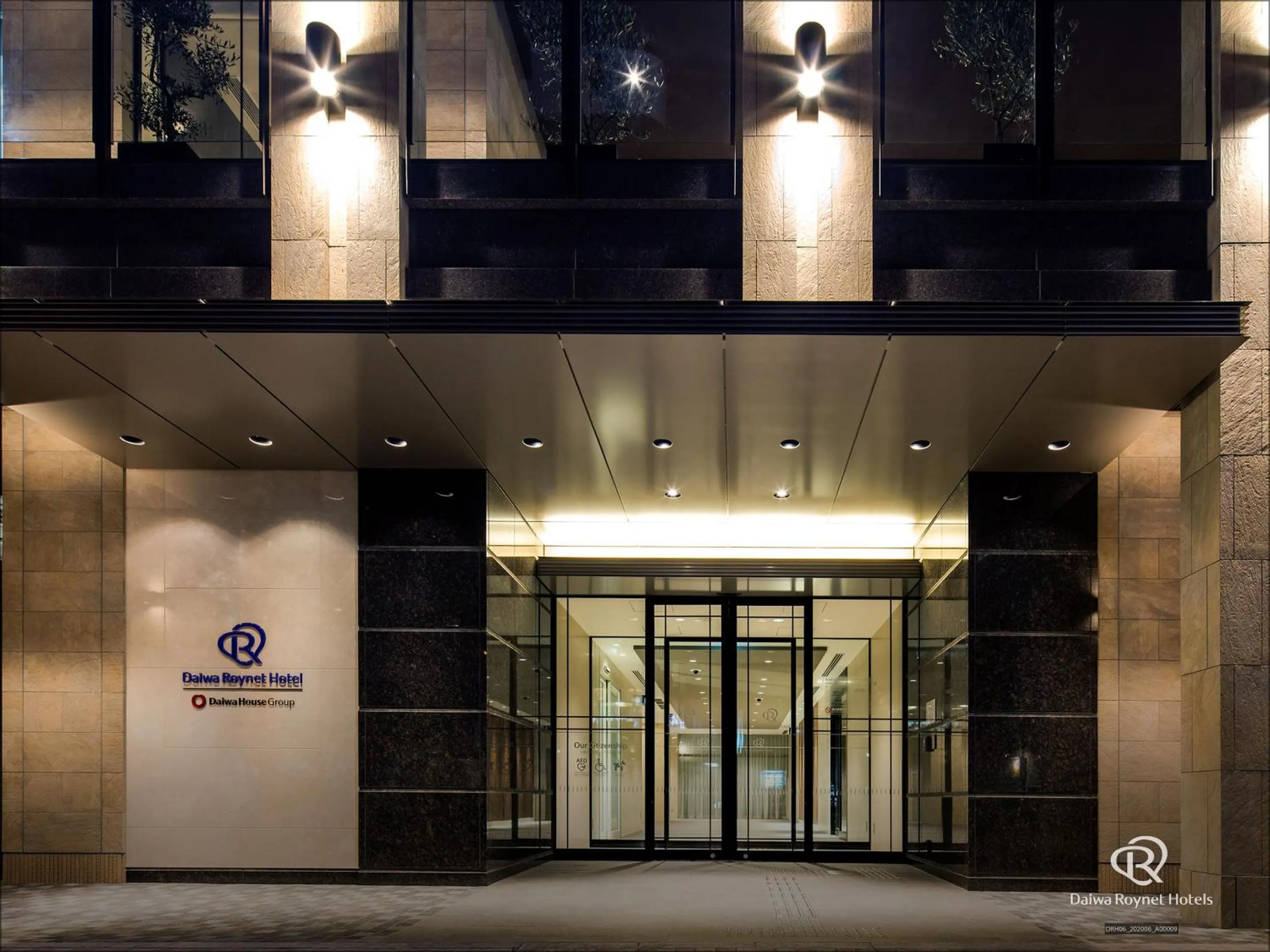 Facade/entrance in Daiwa Roynet Hotel Matsuyama