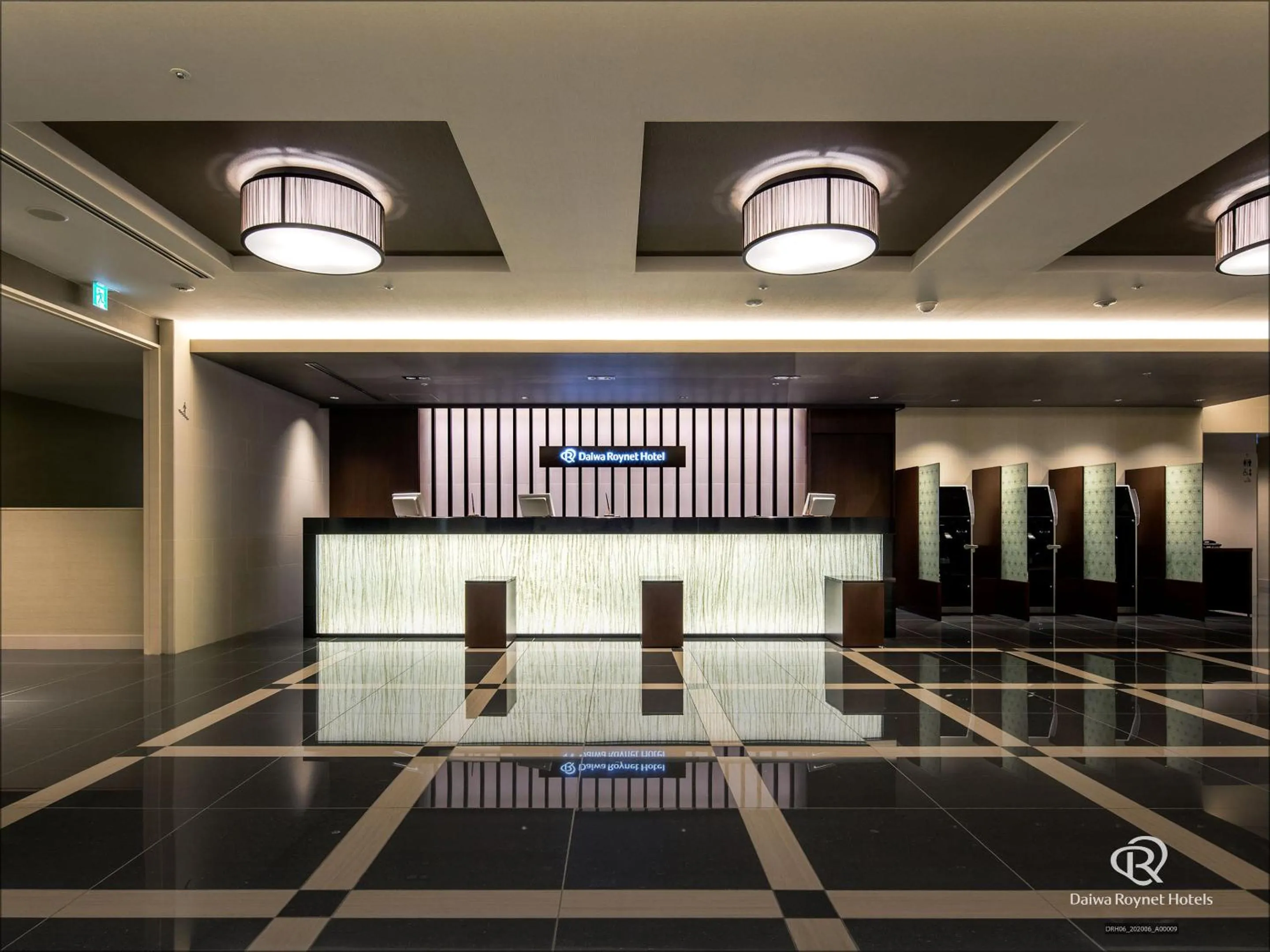 Lobby or reception in Daiwa Roynet Hotel Matsuyama