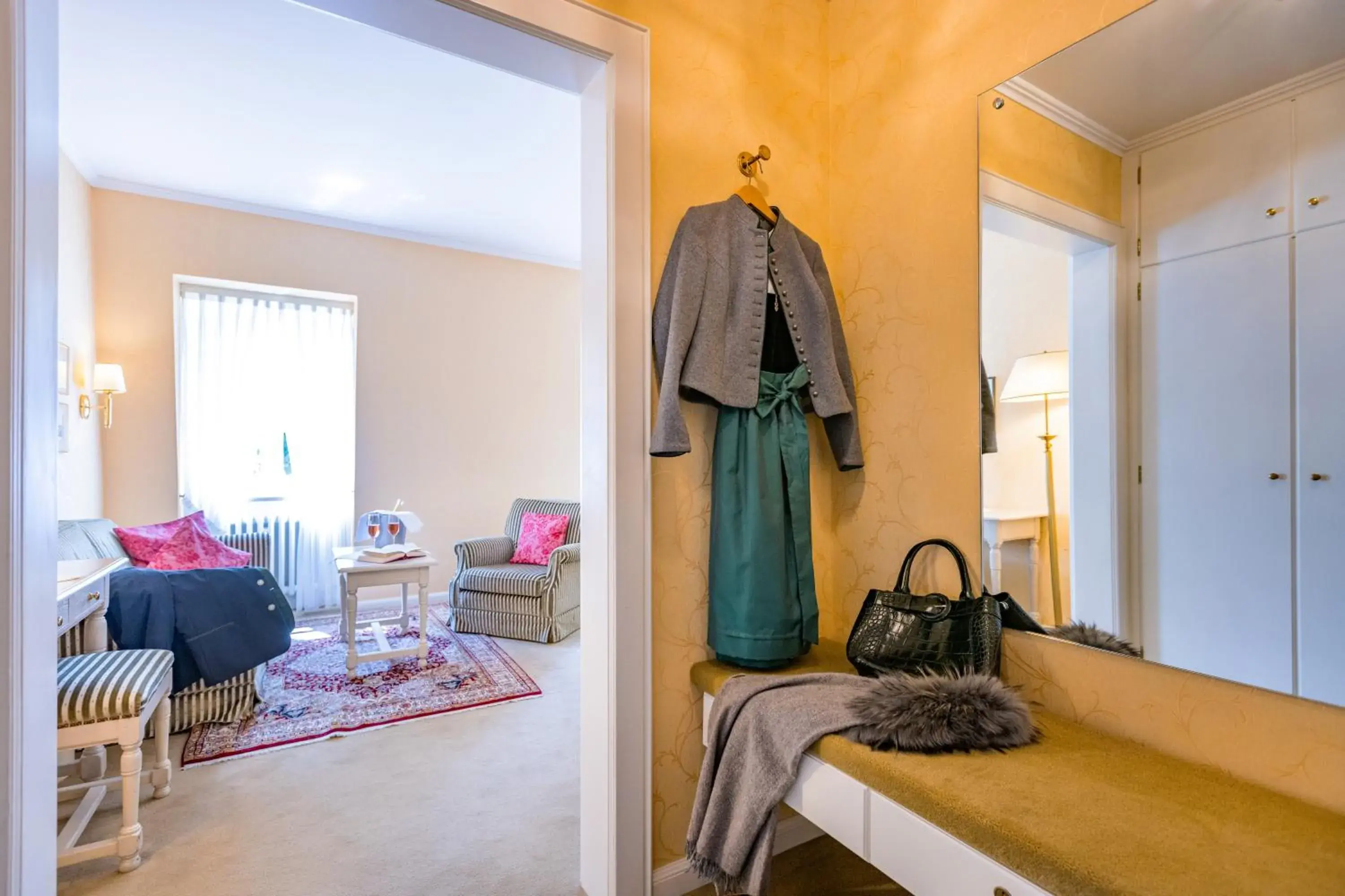 Deluxe Double Room - single occupancy in Romantik Hotel Zehntkeller Deluxe Double Room - single occupancy in Romantik Hotel Zehntkeller