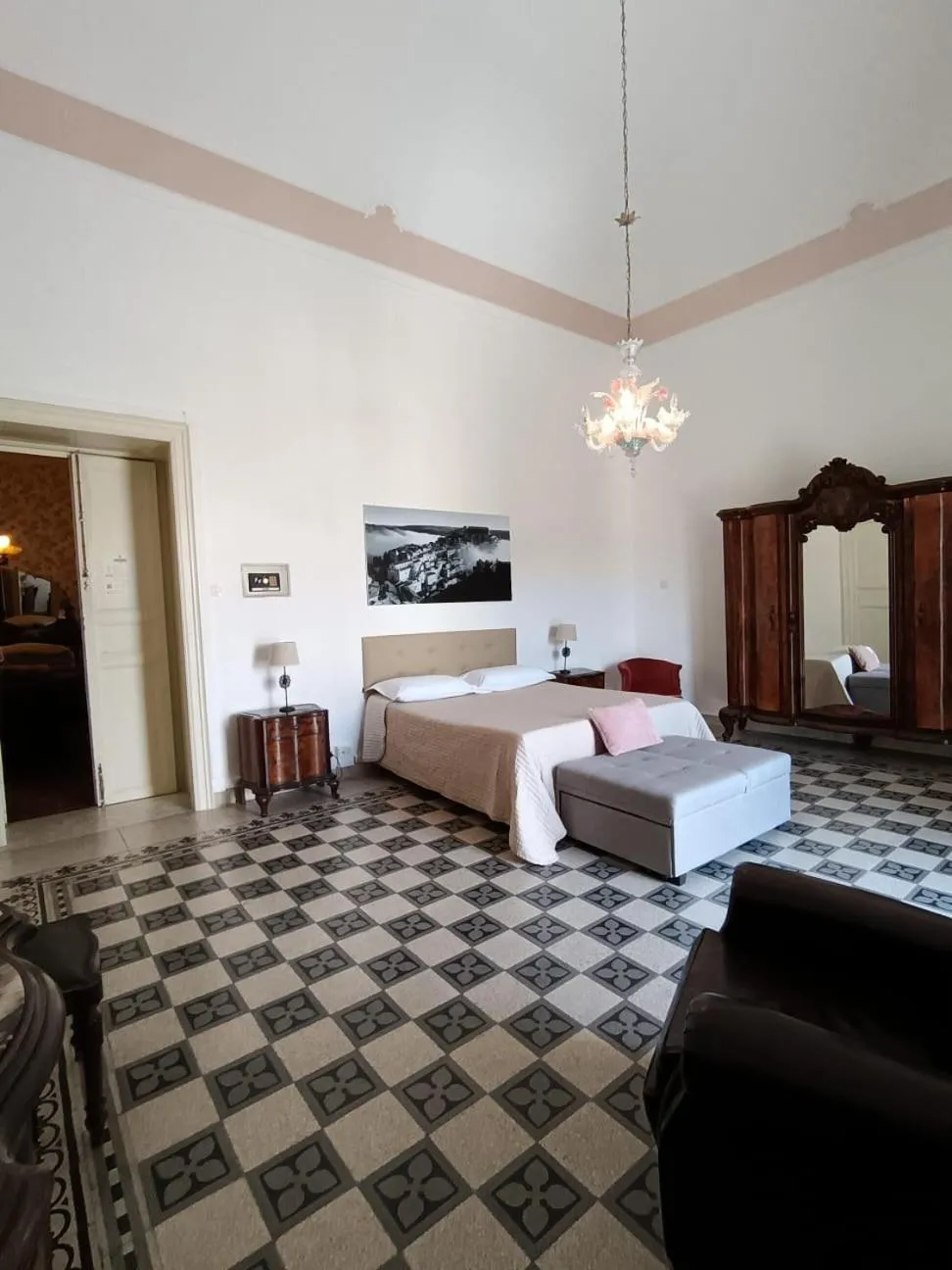 Bedroom, Bed in Residenza Donnafugata B&B