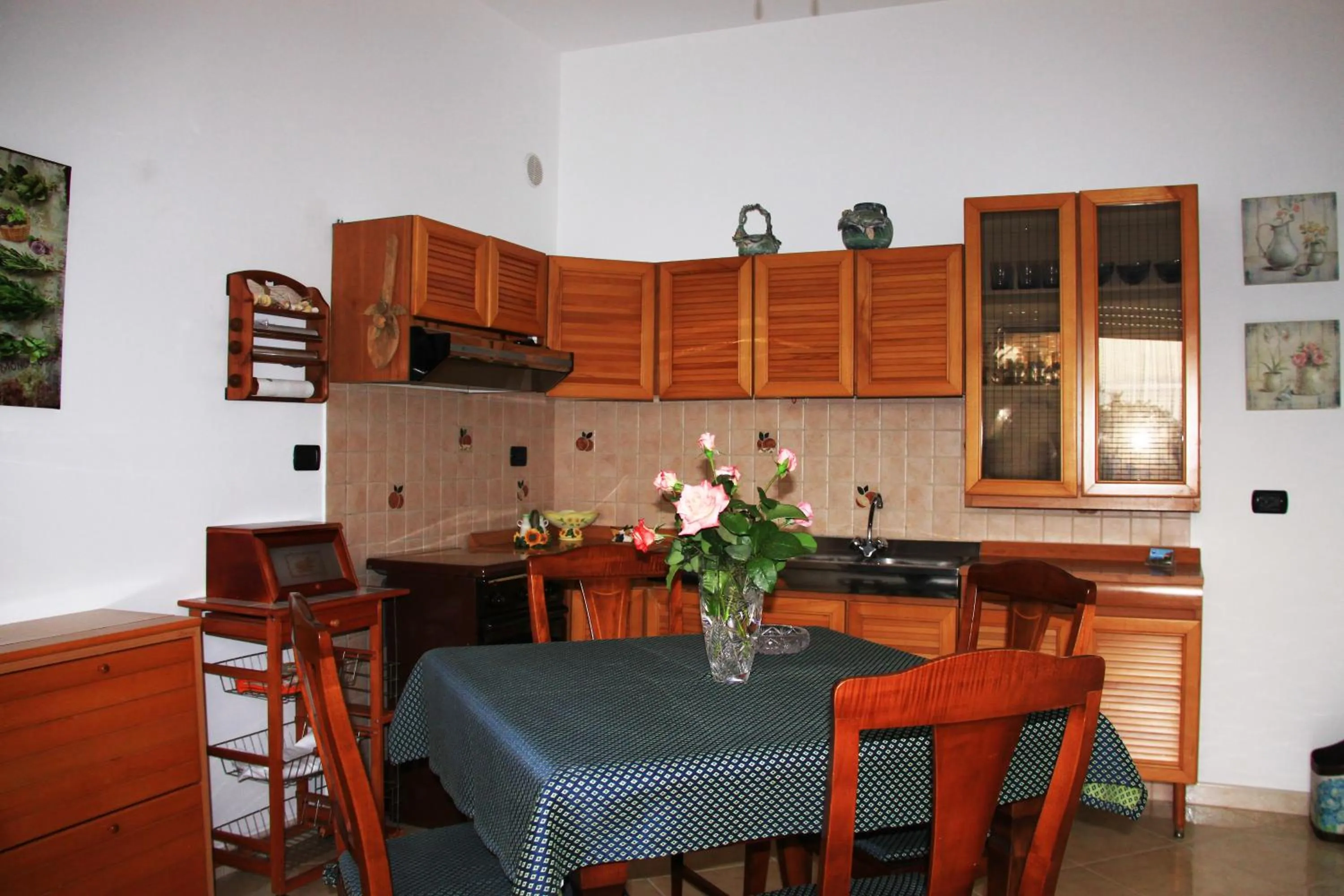 Dining area in B&B La Piccola Oasi