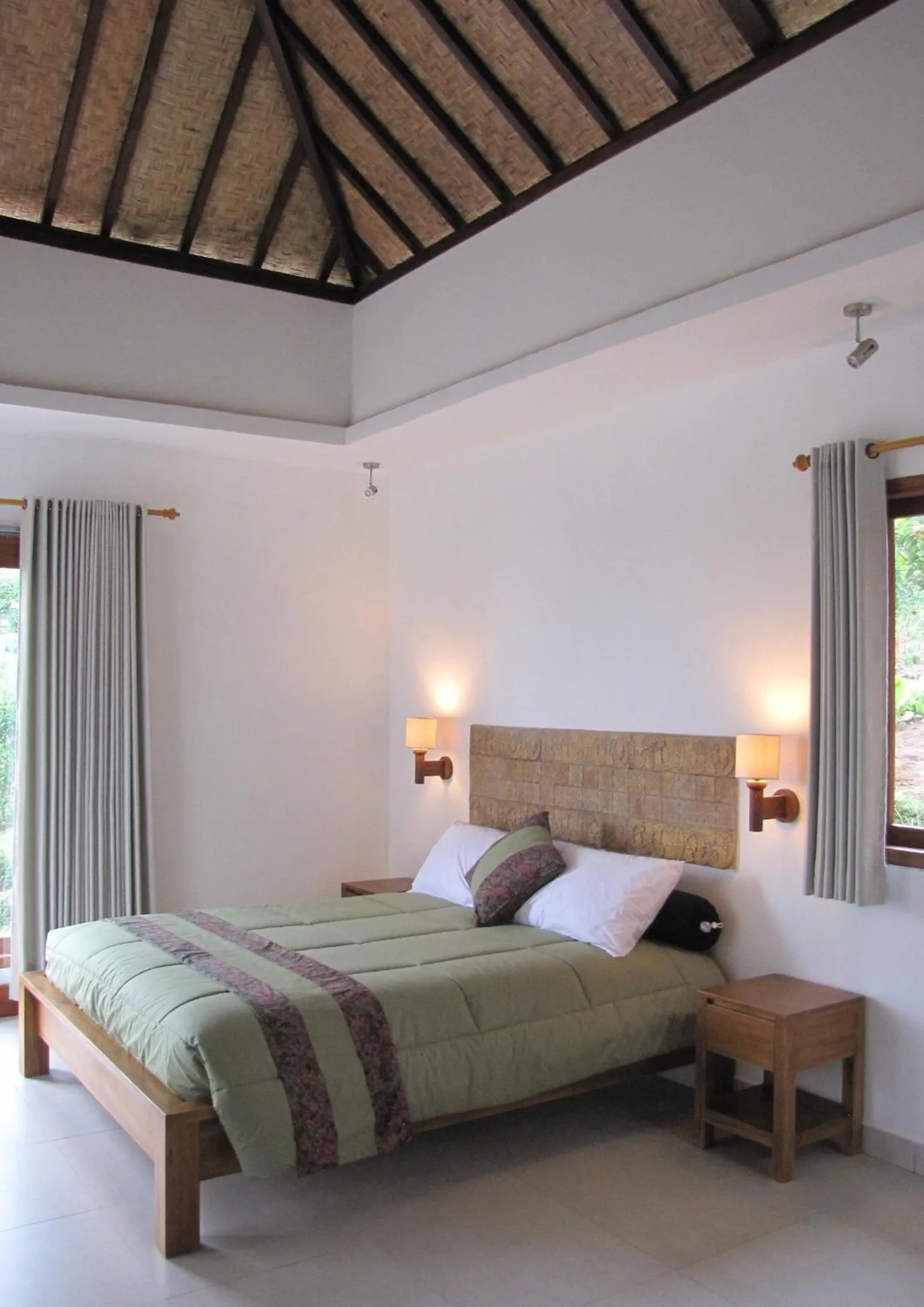 Bed in Terrasse du Lac Munduk