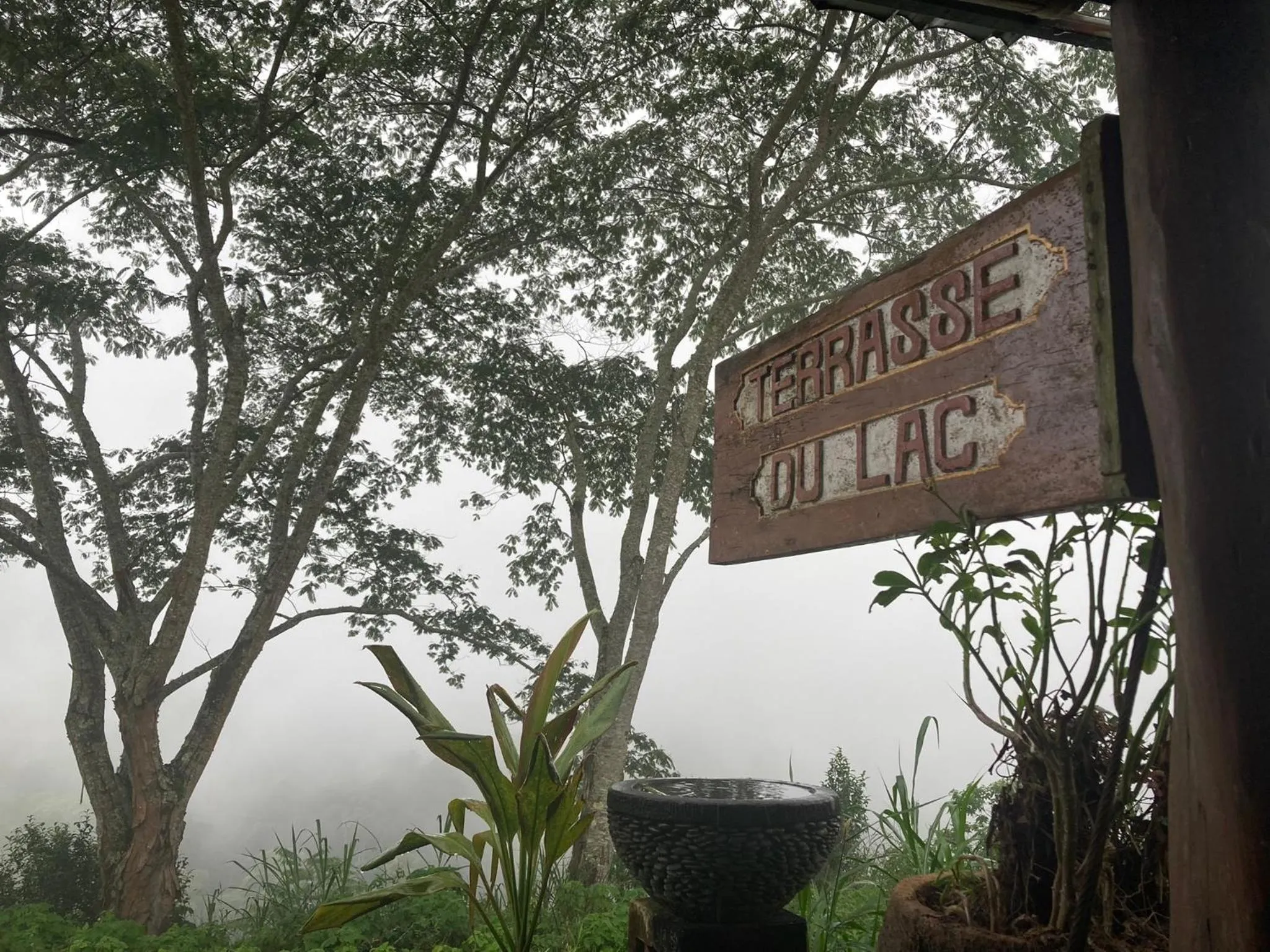 Terrasse du Lac Munduk
