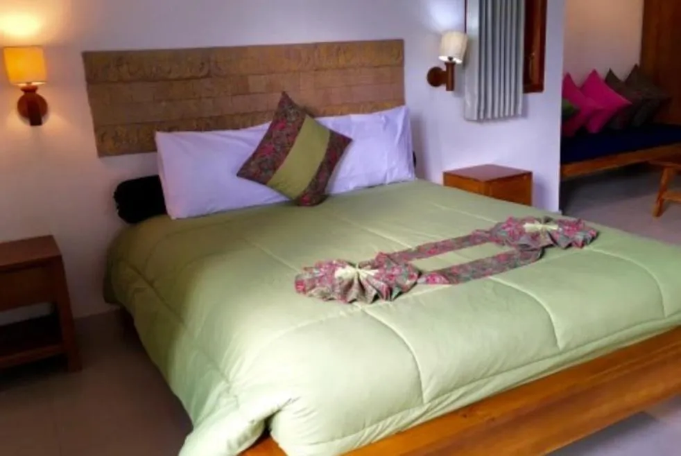 Bed in Terrasse du Lac Munduk