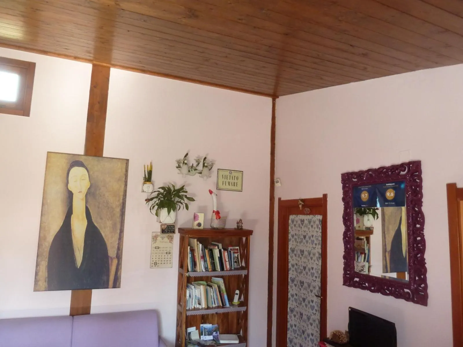 Decorative detail in 'O Chalet