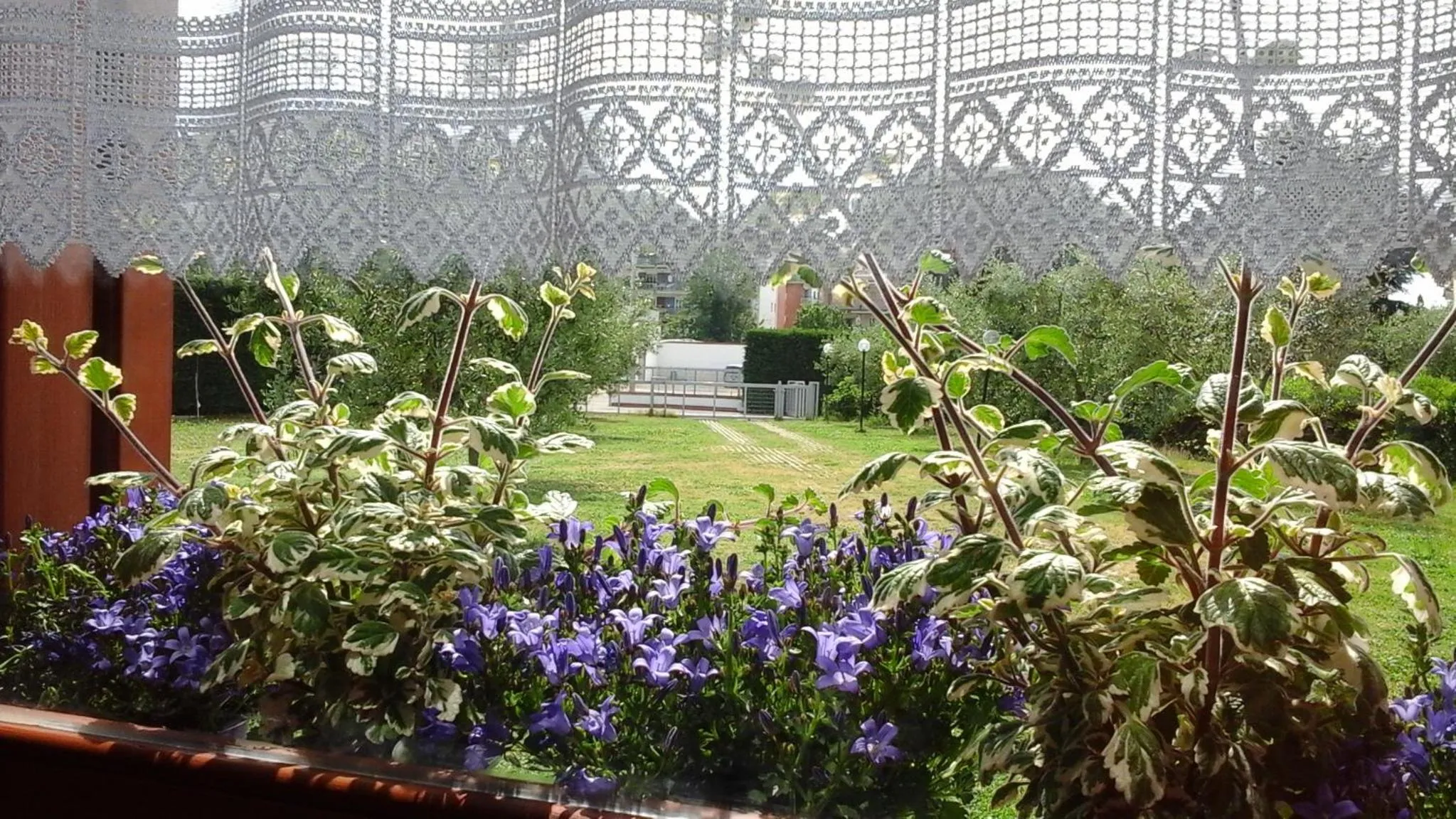 Garden view in 'O Chalet