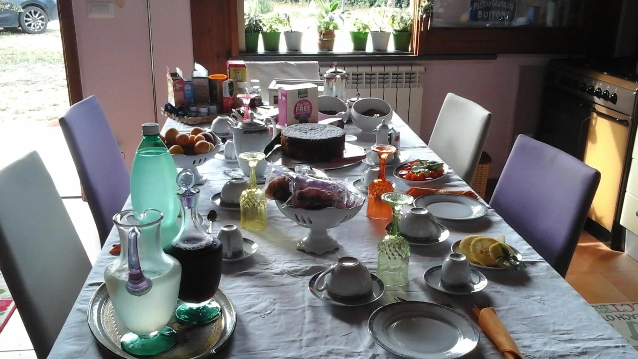 Italian breakfast in 'O Chalet