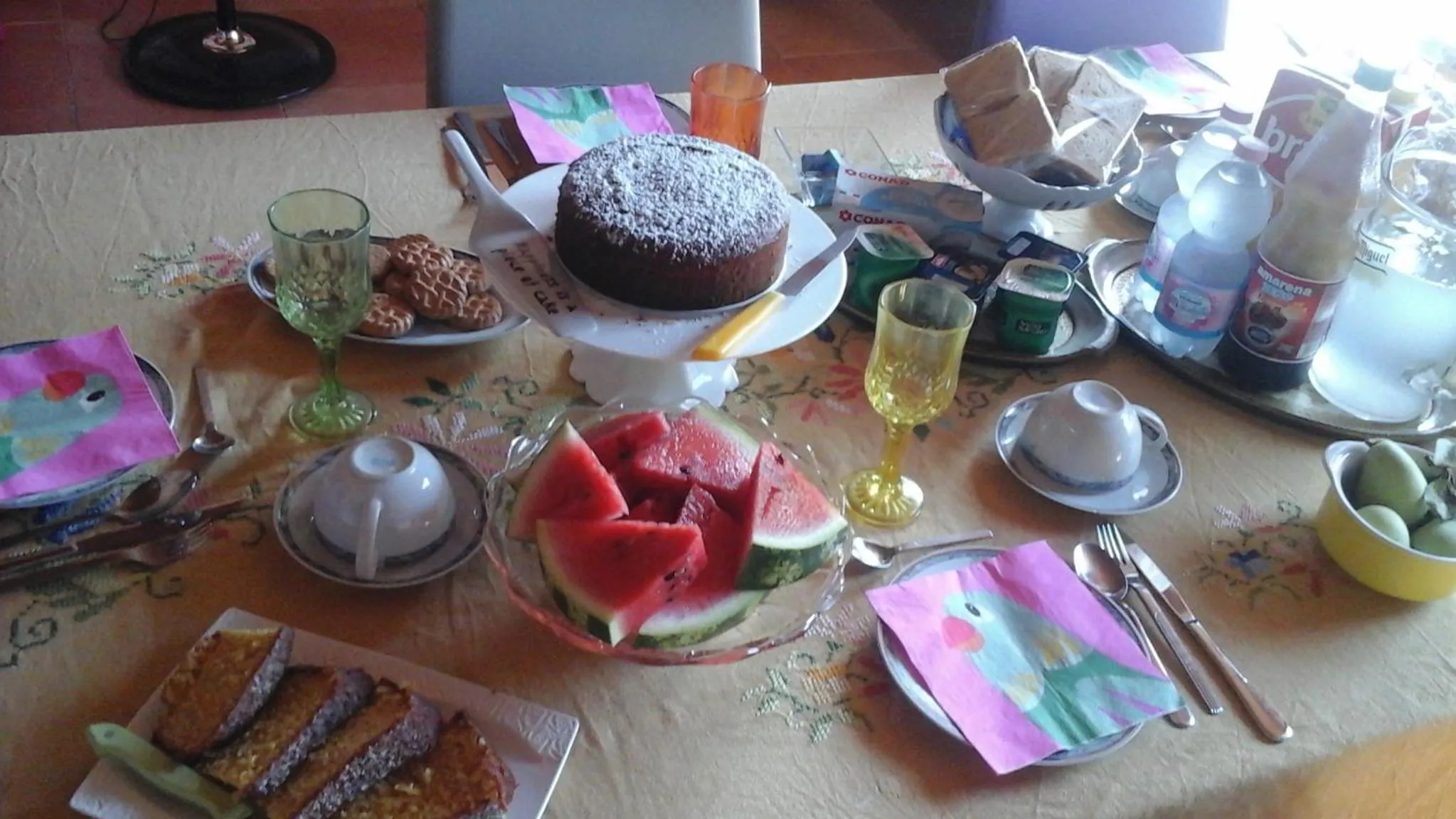 Breakfast in 'O Chalet