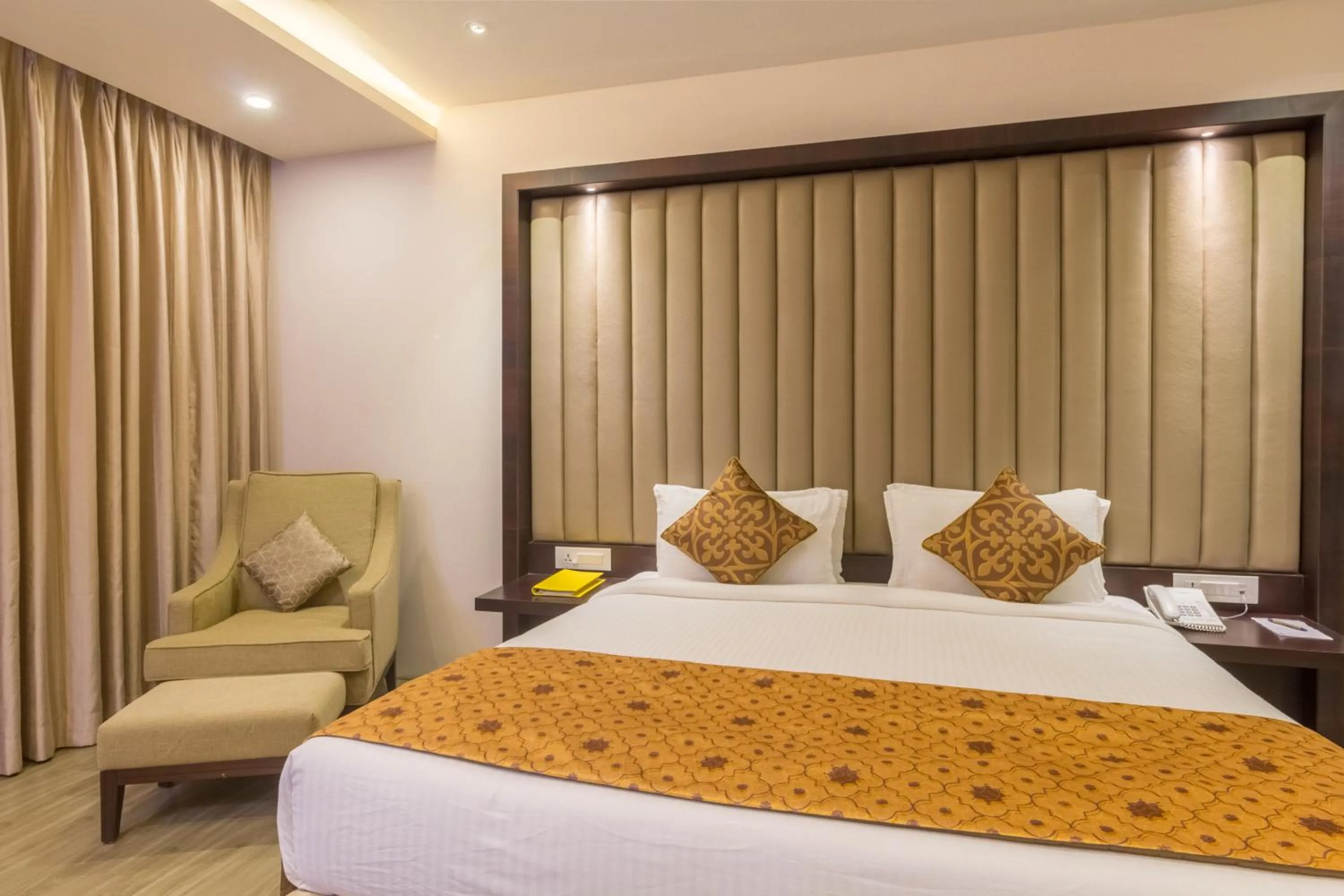 Bedroom, Bed in Hotel Palacio