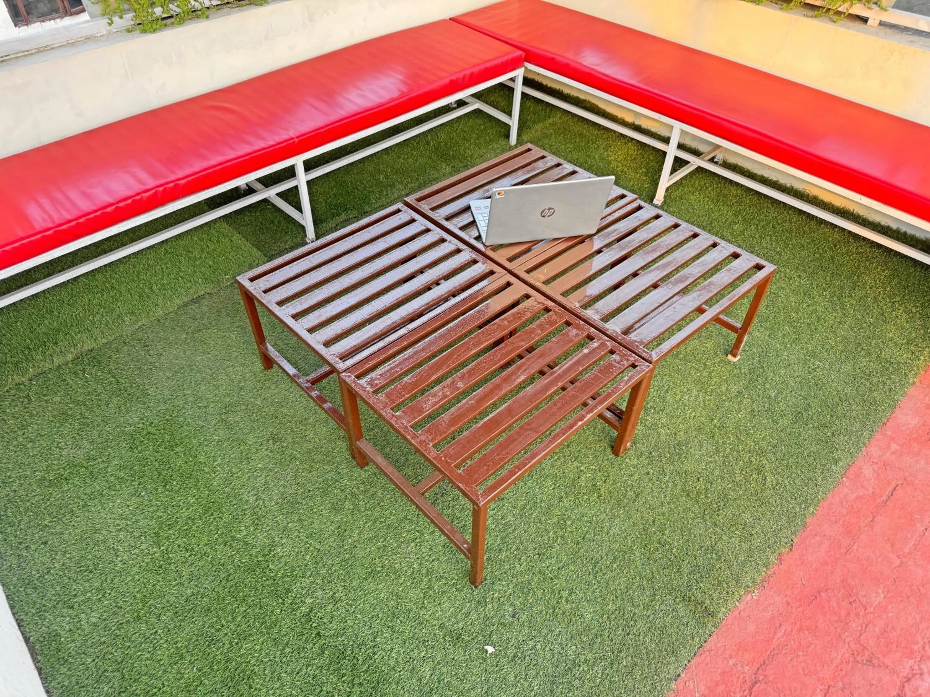 Patio in Backpacker's Nest