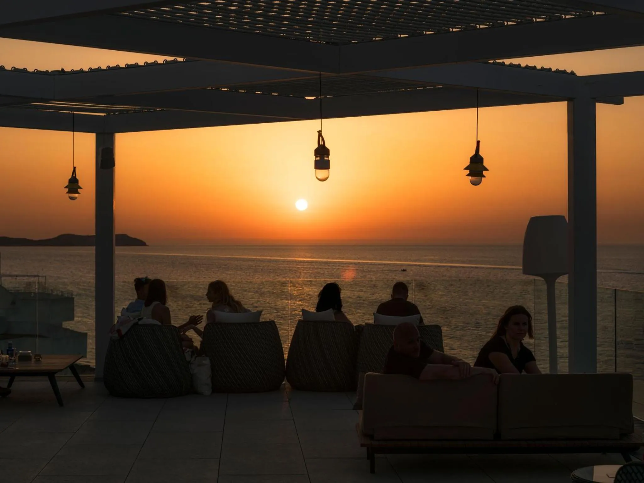 Balcony/Terrace in Amàre Beach Hotel Ibiza - Adults Recommended