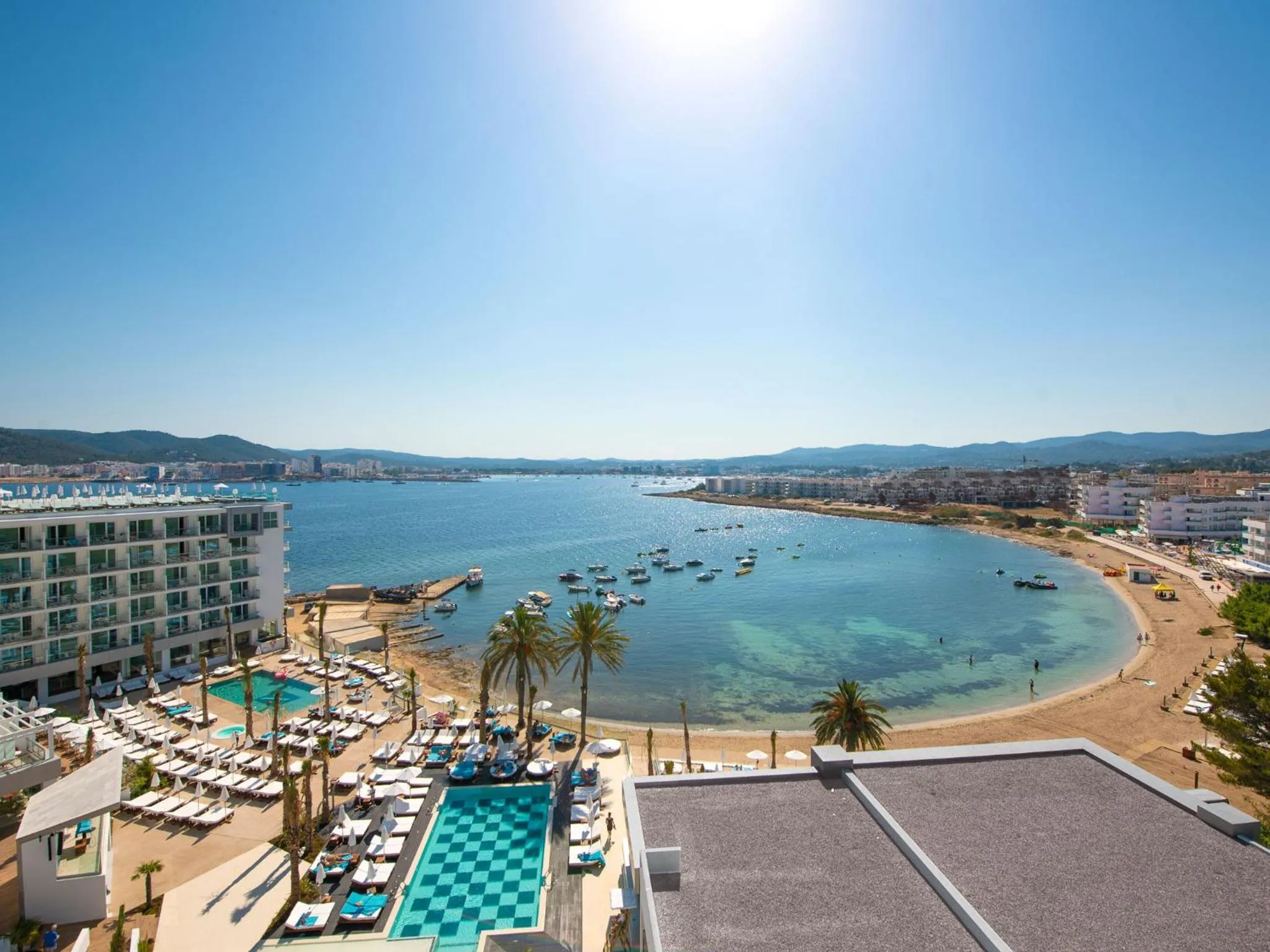 Bird's eye view in Amàre Beach Hotel Ibiza - Adults Recommended