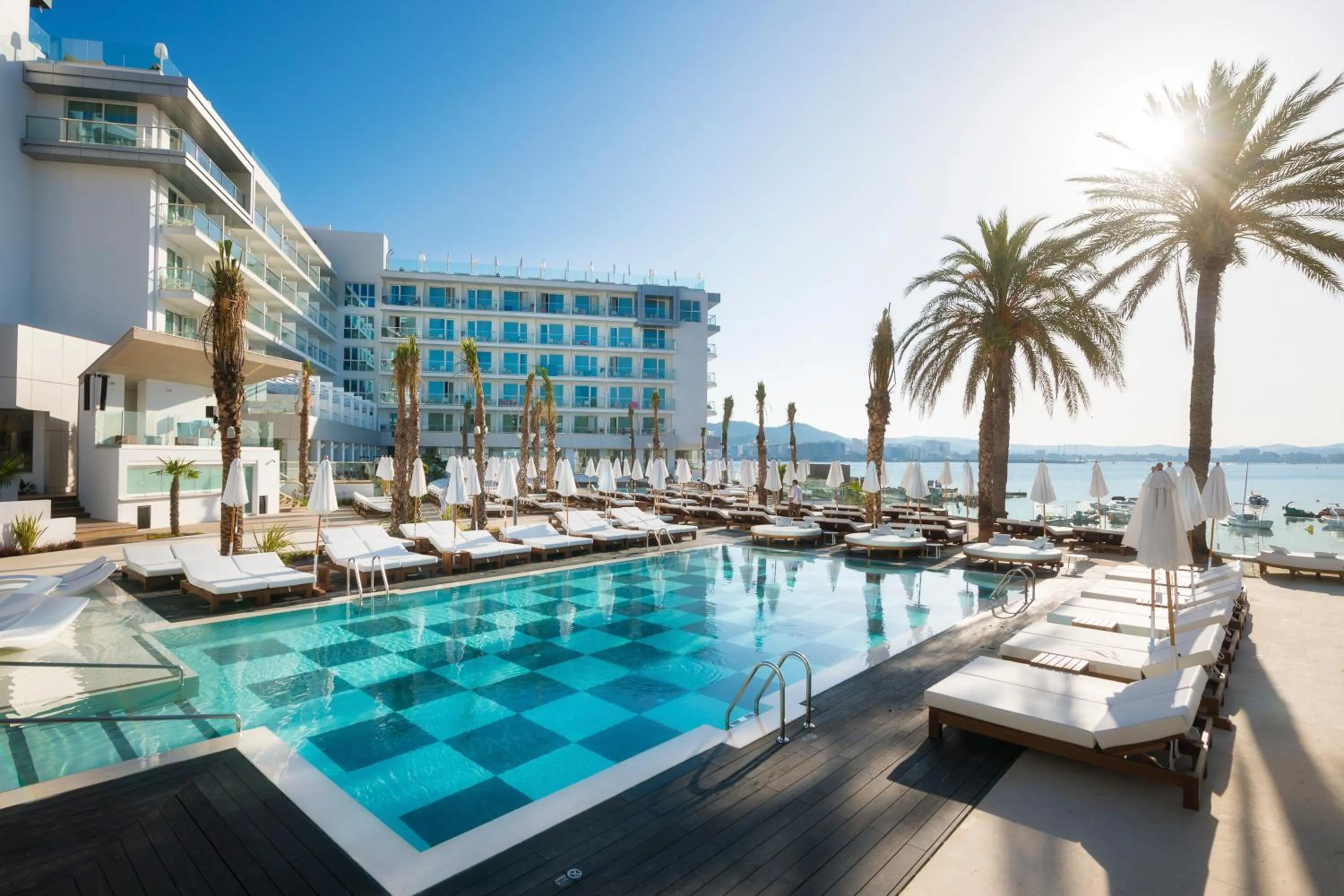 Swimming pool in Amàre Beach Hotel Ibiza - Adults Recommended