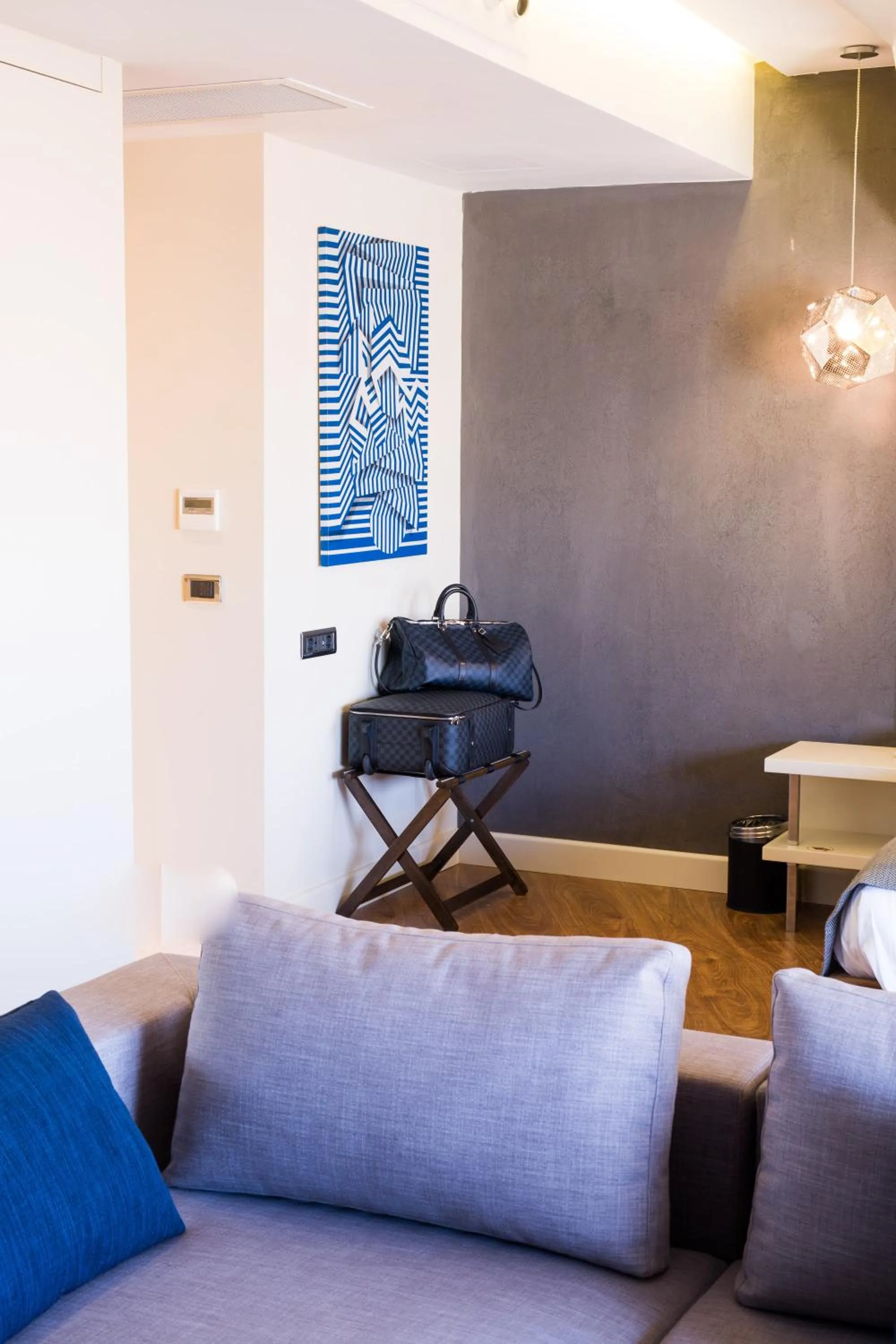 Bed in Maroon Hotel Pera