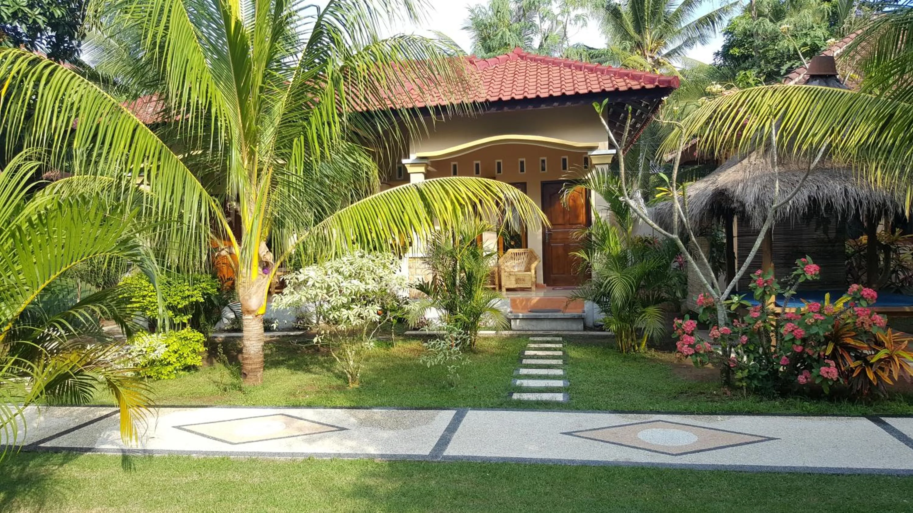 Property building in Sari Inn Kuta Lombok