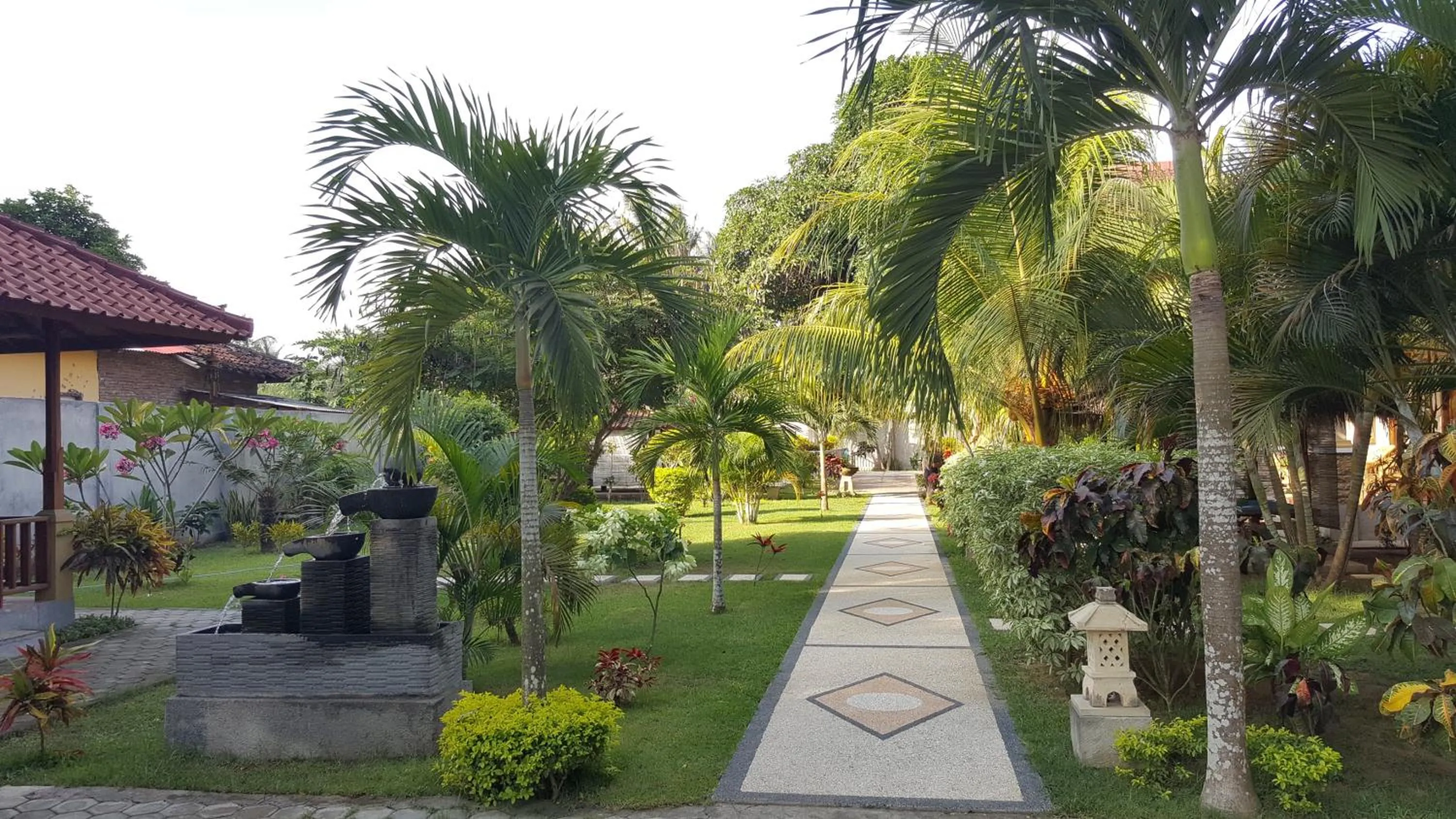 Property building in Sari Inn Kuta Lombok