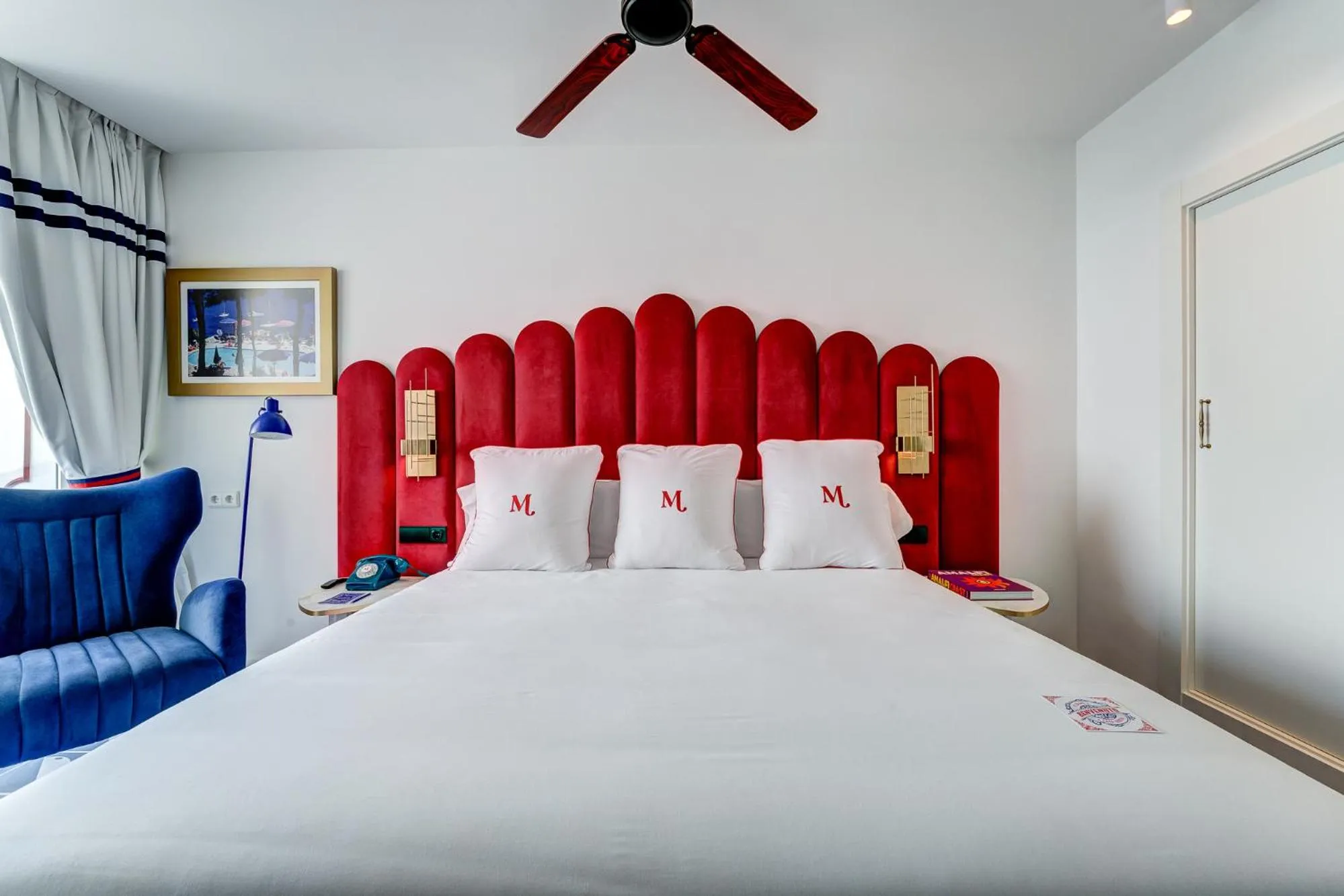 Bed in Hotel Mongibello Ibiza