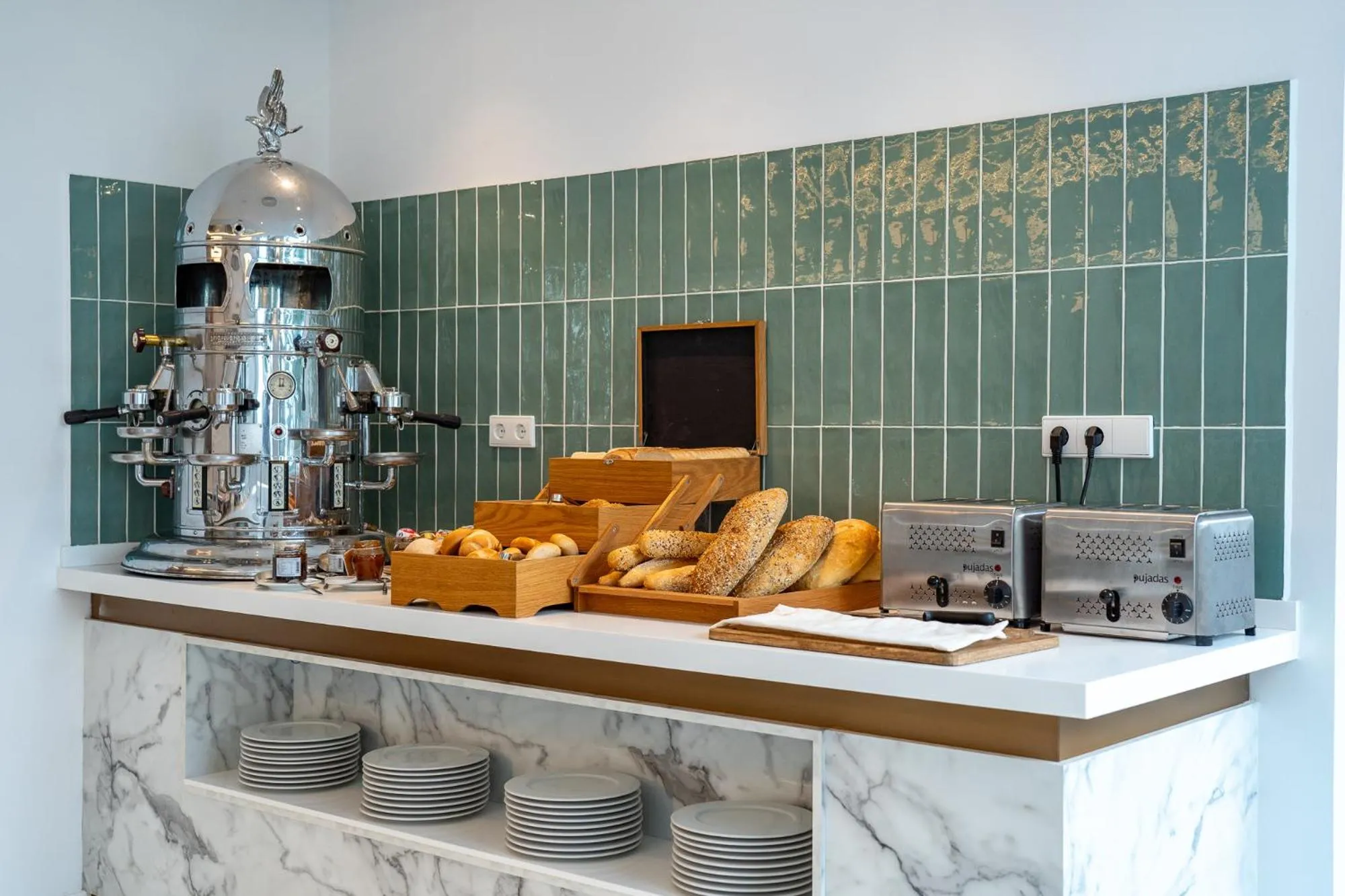 Breakfast in Palladium Hotel Don Carlos