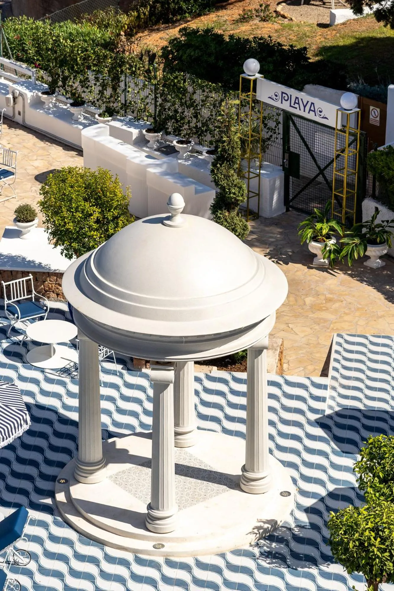 Decorative detail in Palladium Hotel Don Carlos