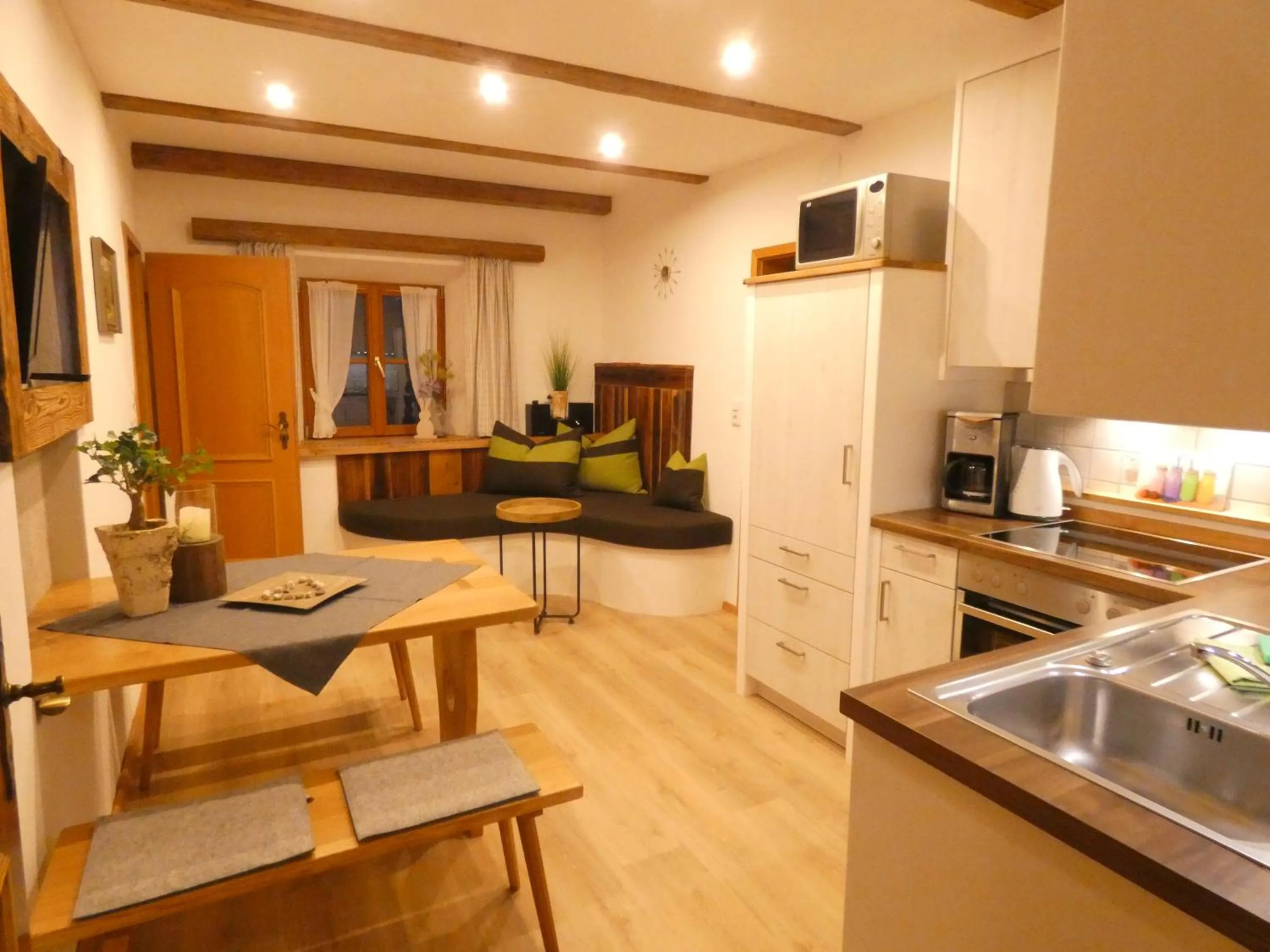 Kitchen or kitchenette in Apartments Donebauer