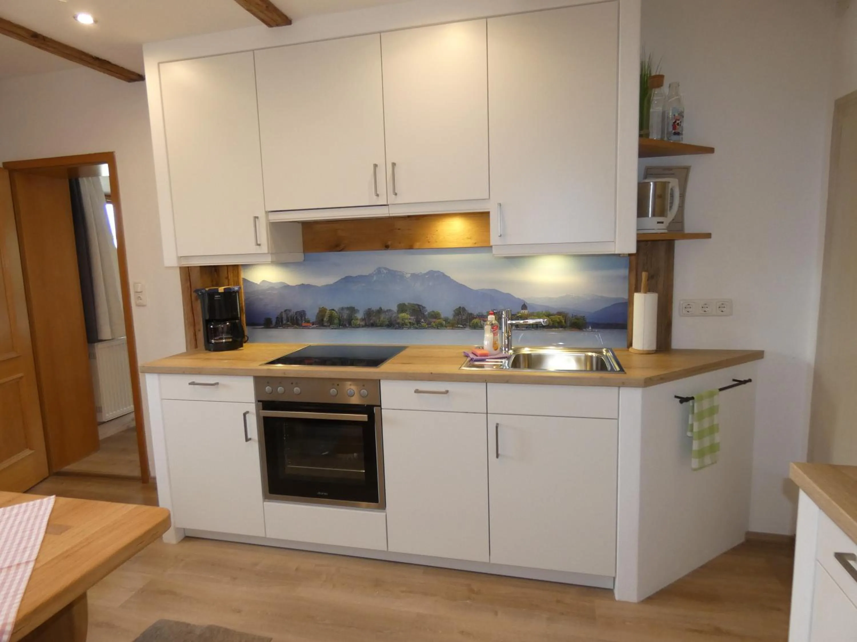 Kitchen or kitchenette in Apartments Donebauer