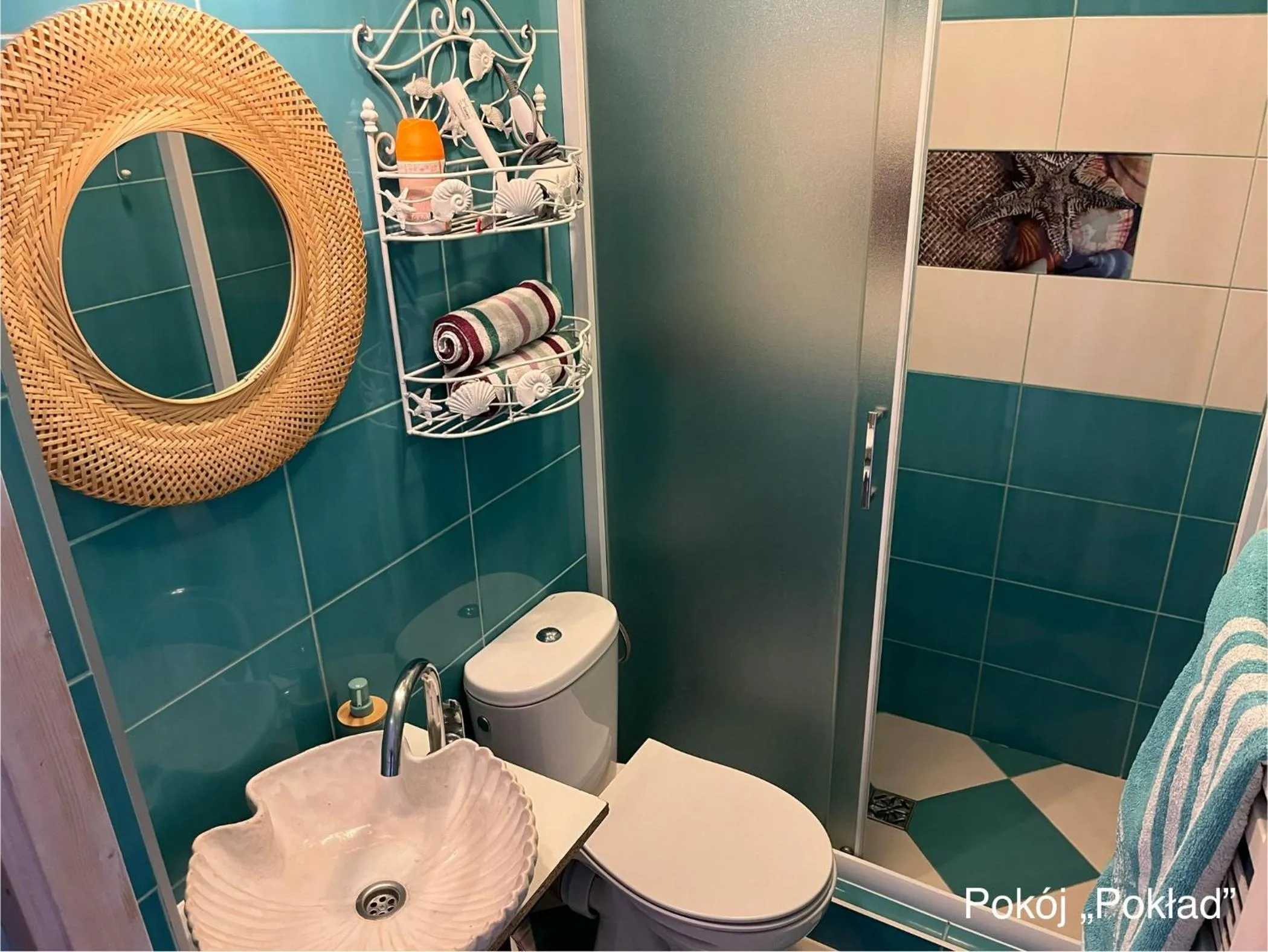 Shower in Willa Klara