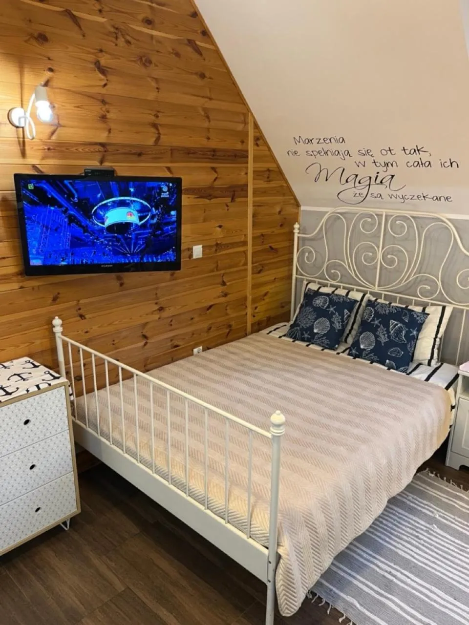 Bed in Willa Klara