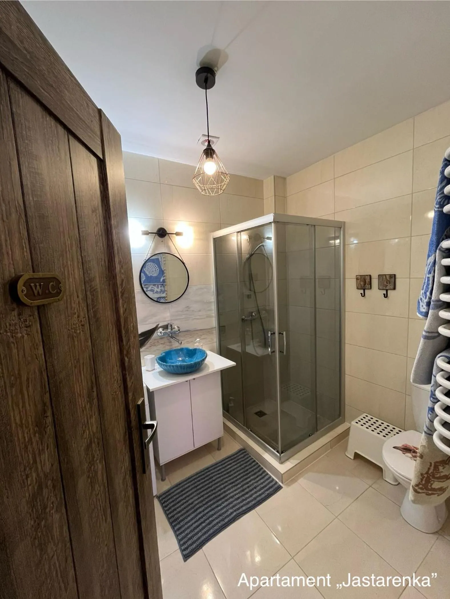 Shower in Willa Klara