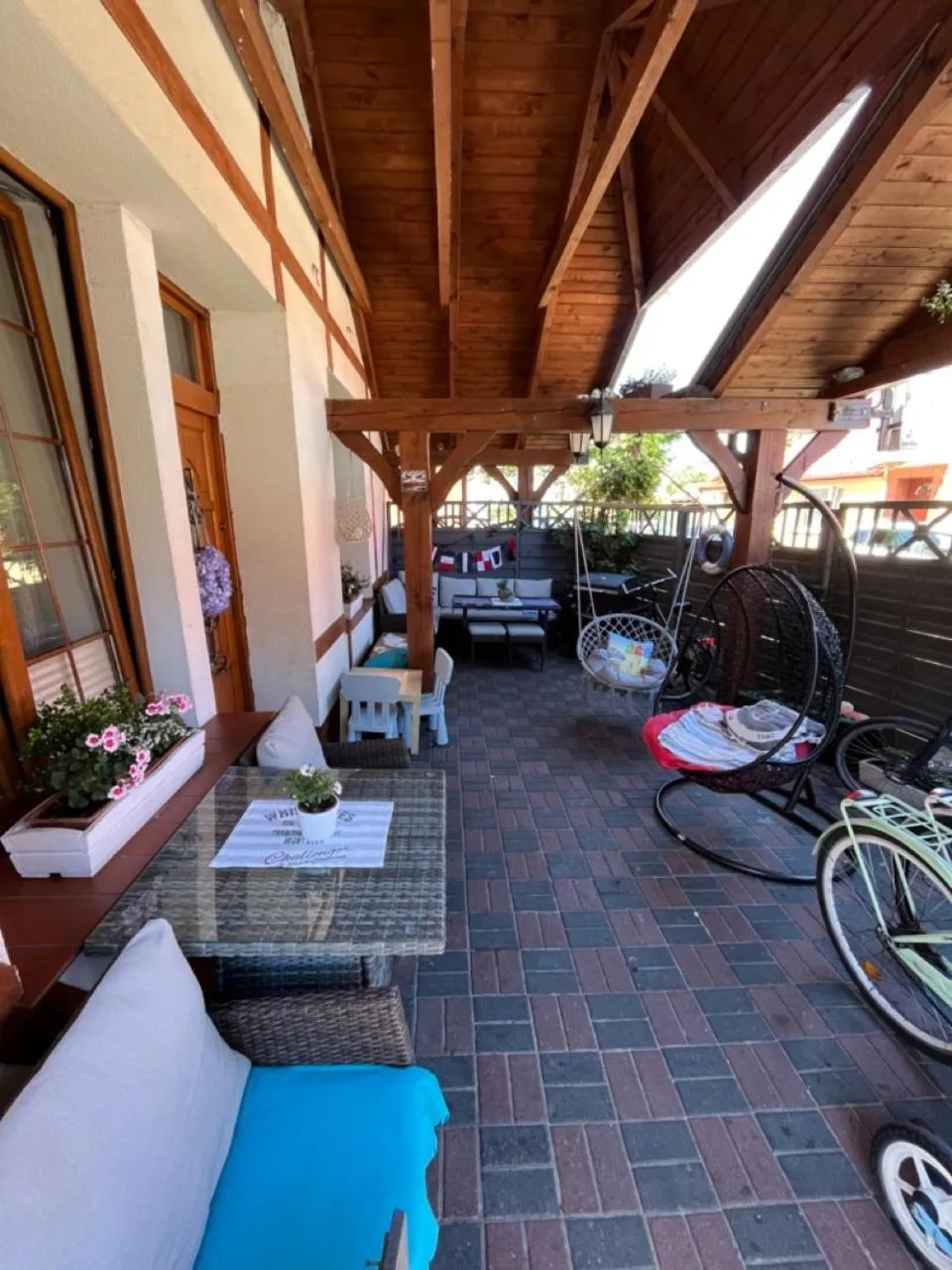 Patio in Willa Klara