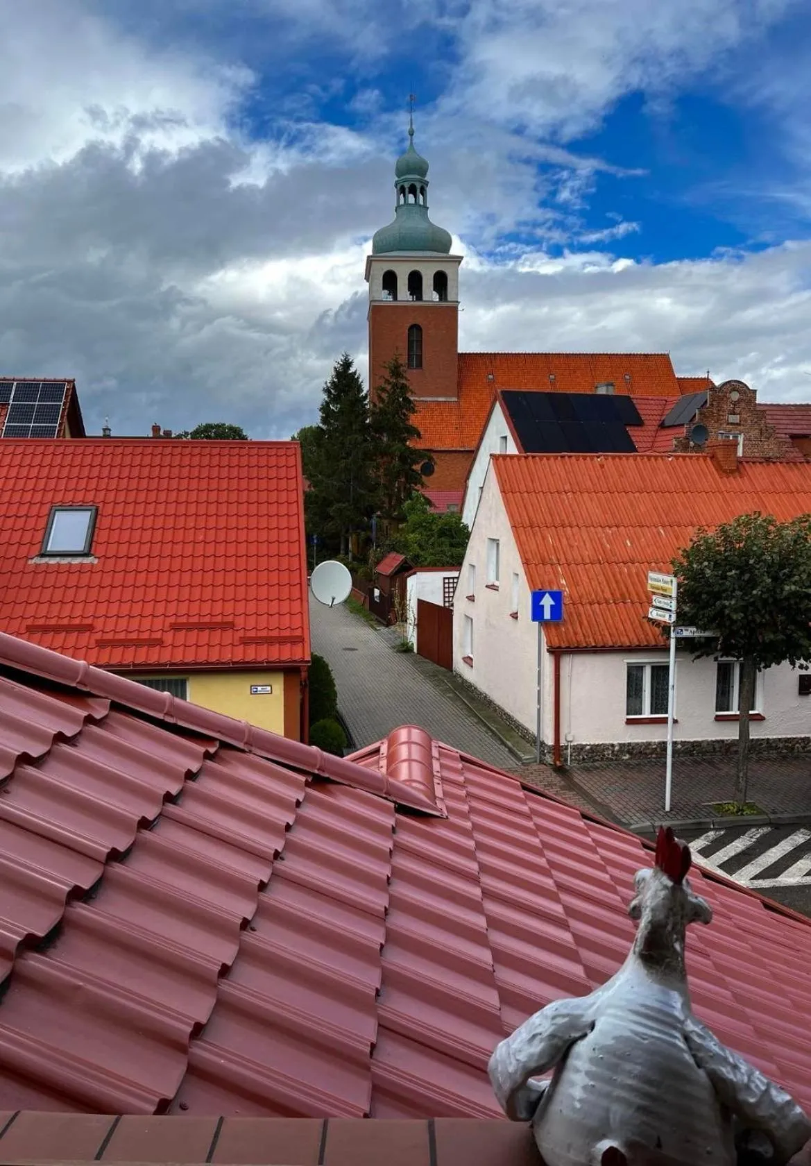 City view in Willa Klara