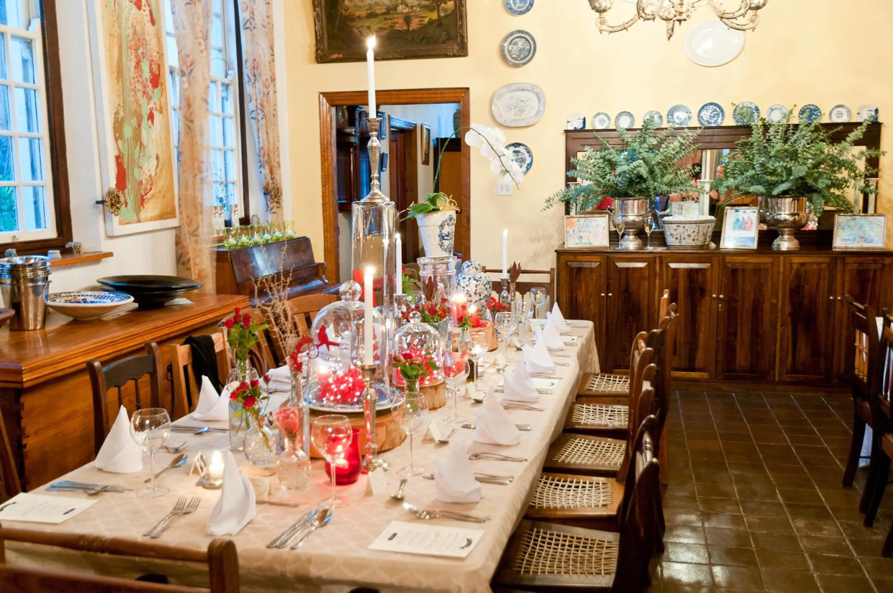 Dining area in Wittedrift Manor House