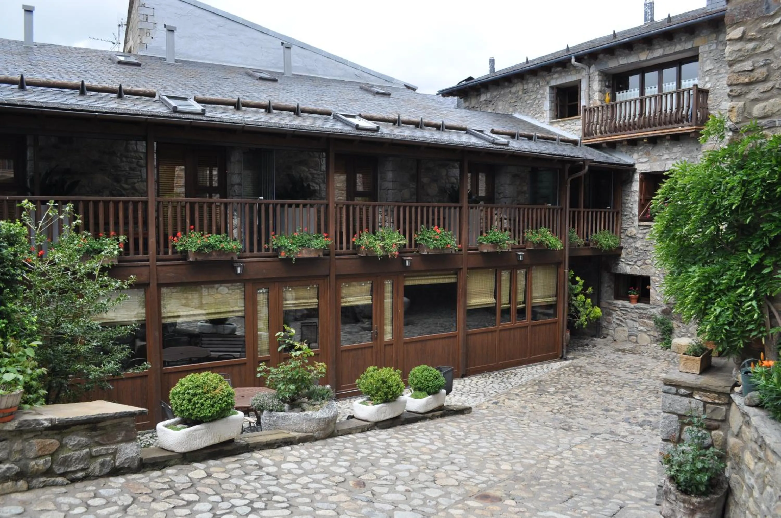 Property building in Hotel Casa Cornel