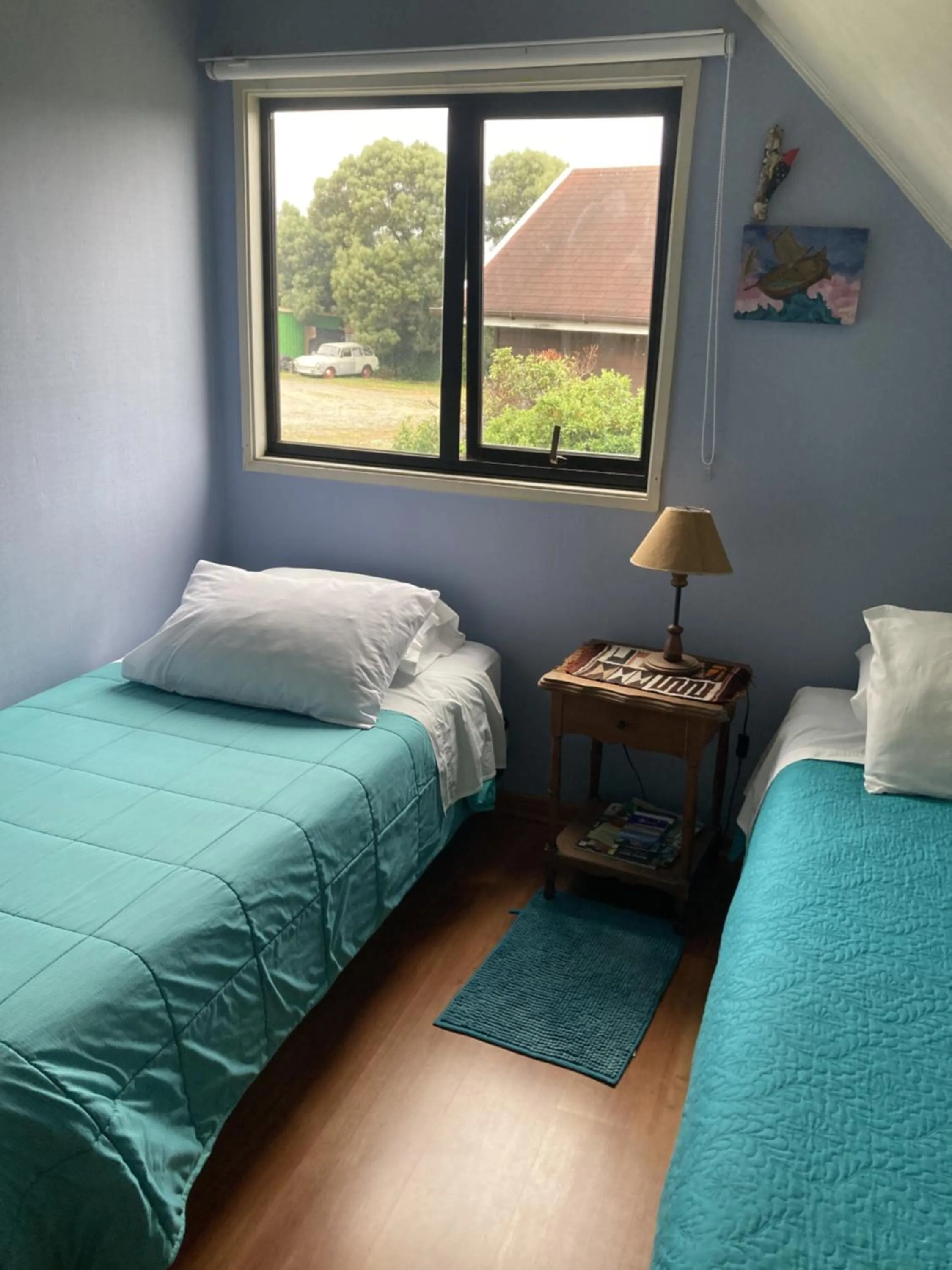 Bedroom, Bed in Hospedaje El Roble, Puerto Varas