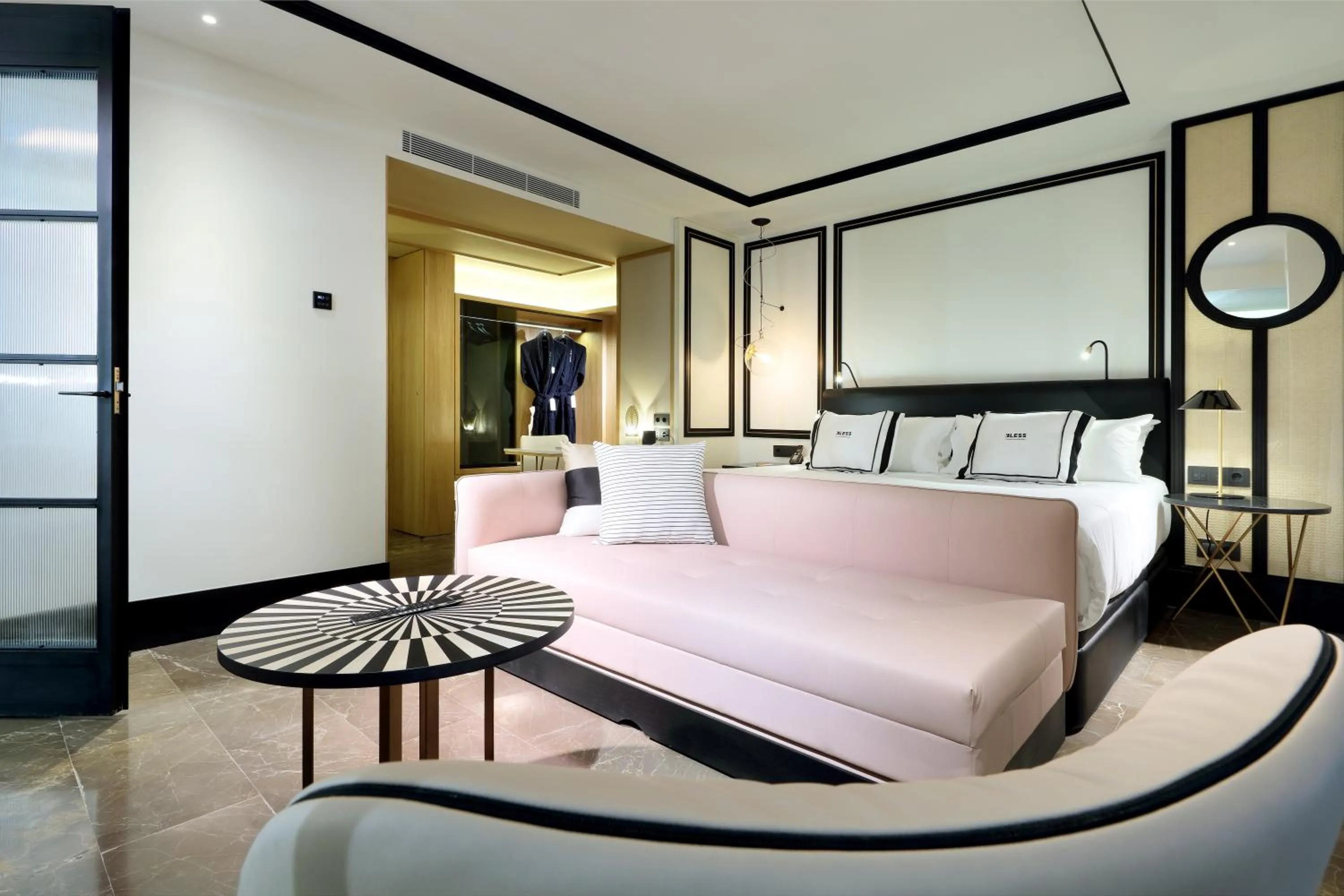 Photo of the whole room, Bed in BLESS Hotel Ibiza - The Leading Hotels of The World