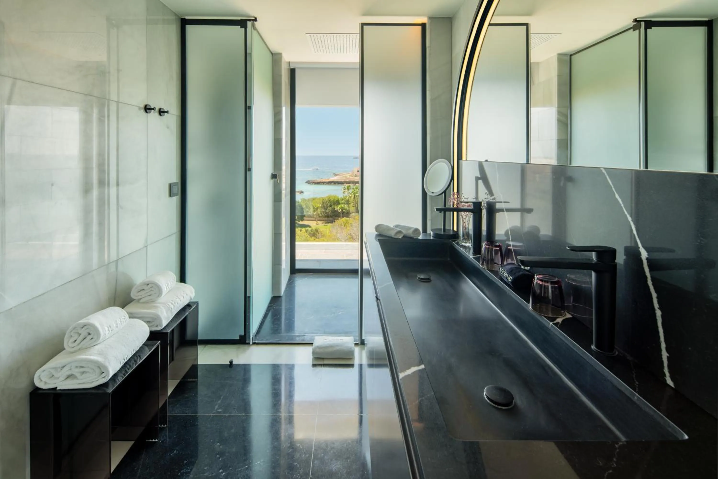 Shower in BLESS Hotel Ibiza - The Leading Hotels of The World