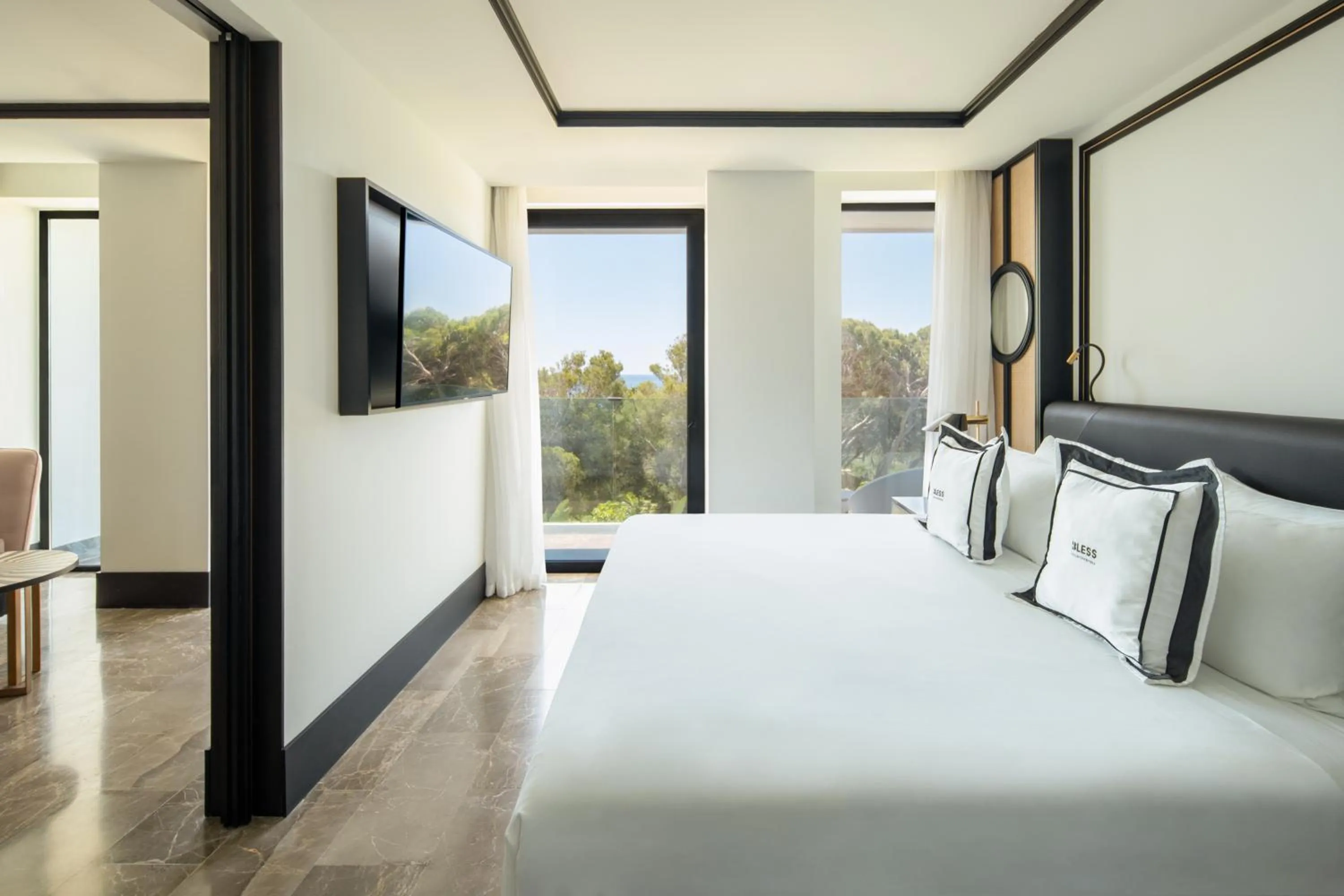 Bedroom, Bed in BLESS Hotel Ibiza - The Leading Hotels of The World