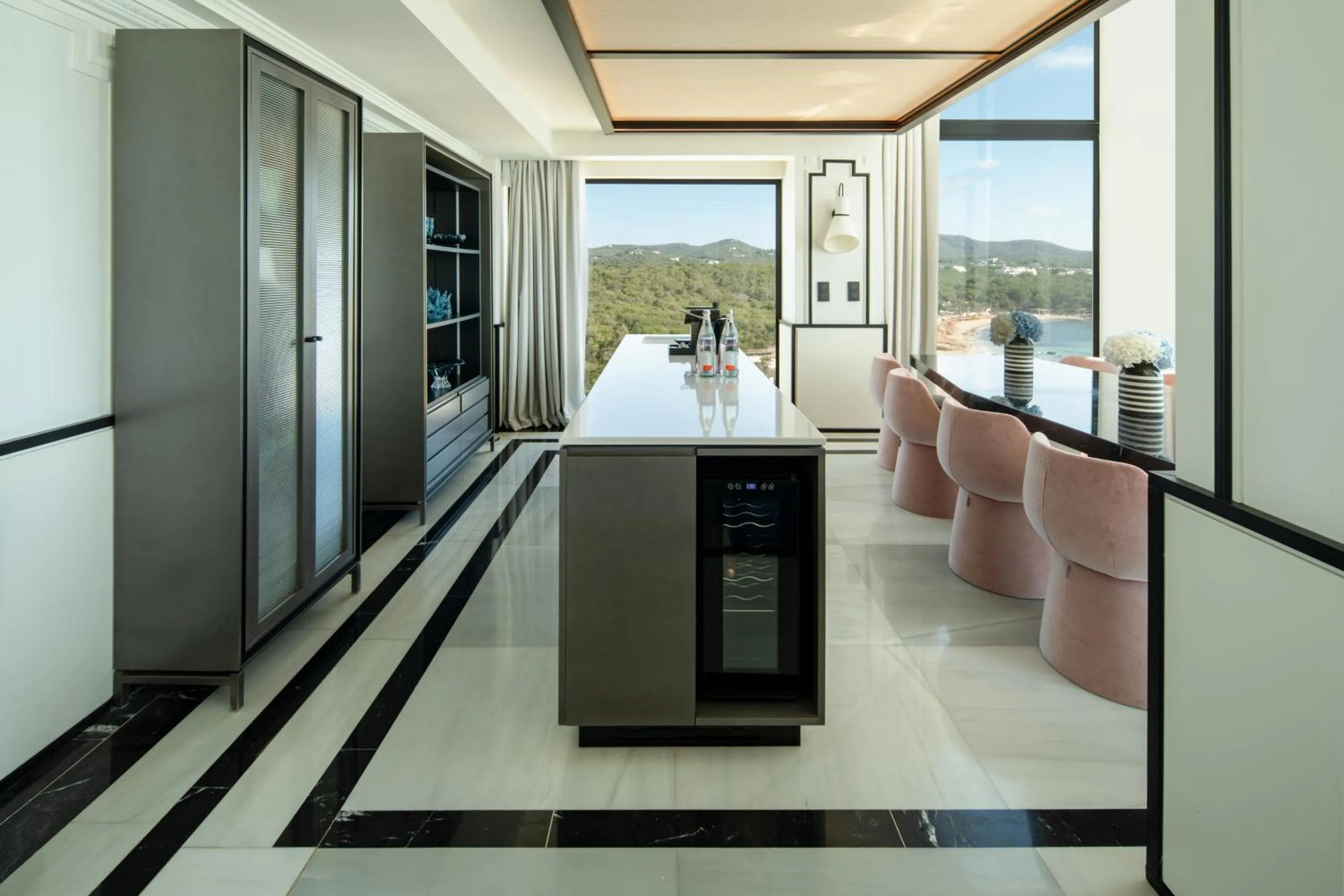 Kitchen or kitchenette in BLESS Hotel Ibiza - The Leading Hotels of The World