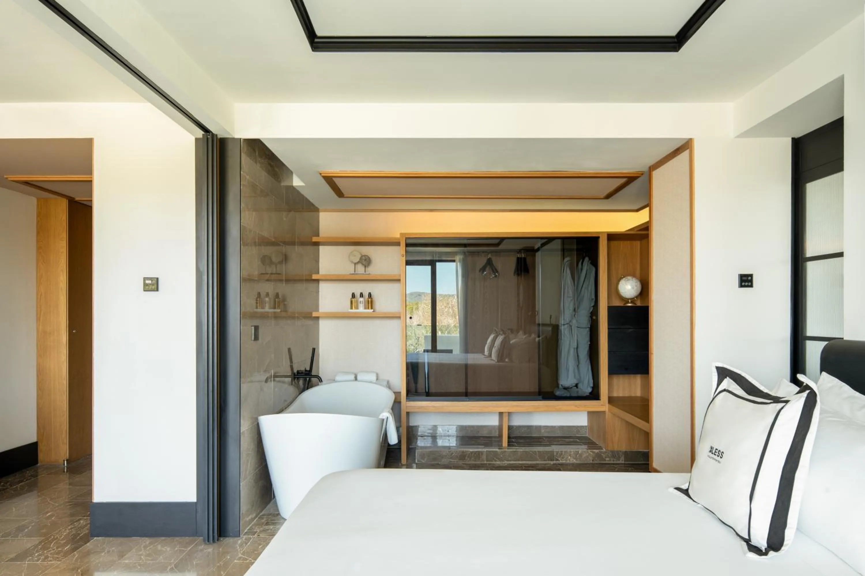 Bed in BLESS Hotel Ibiza - The Leading Hotels of The World