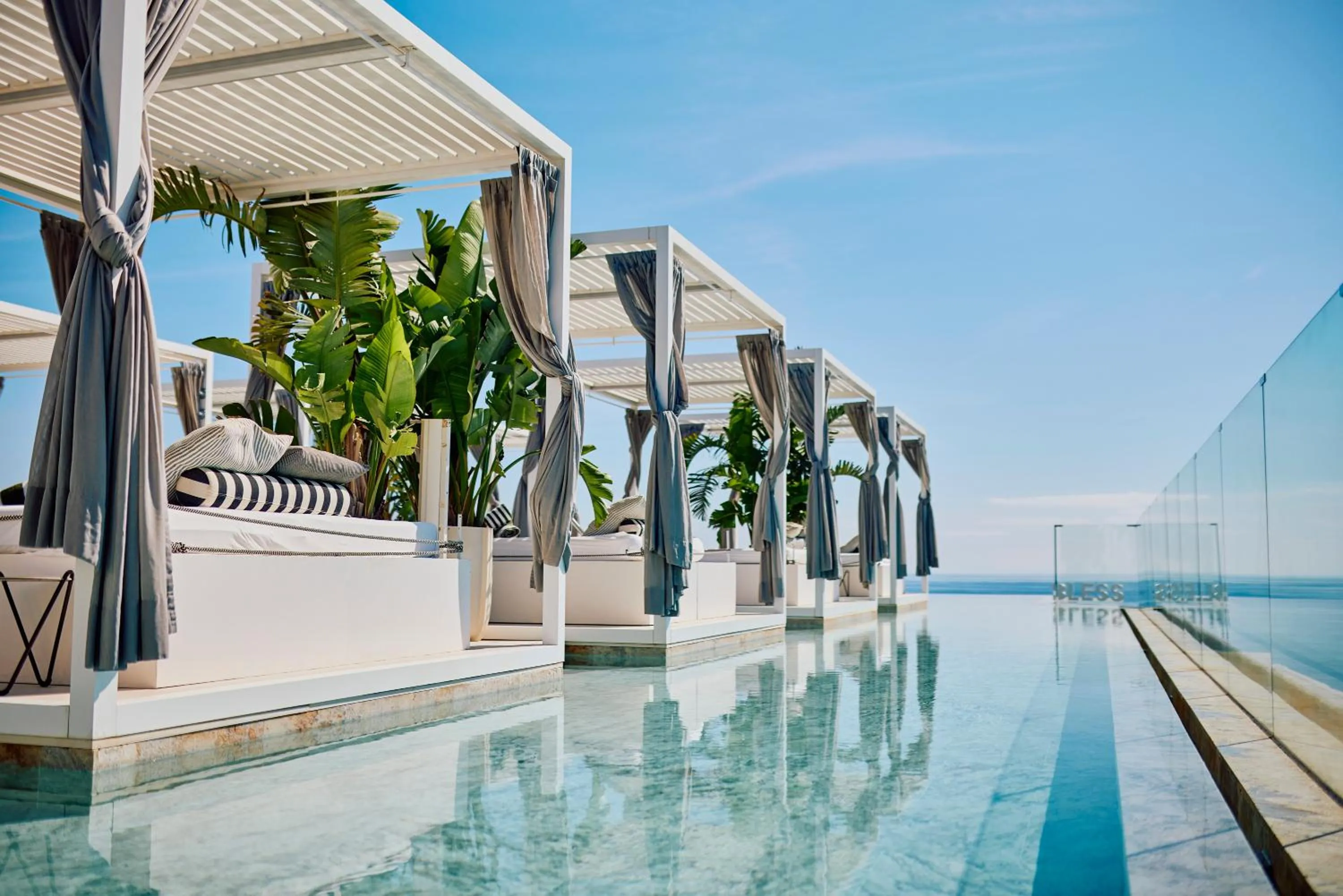 Balcony/Terrace in BLESS Hotel Ibiza - The Leading Hotels of The World