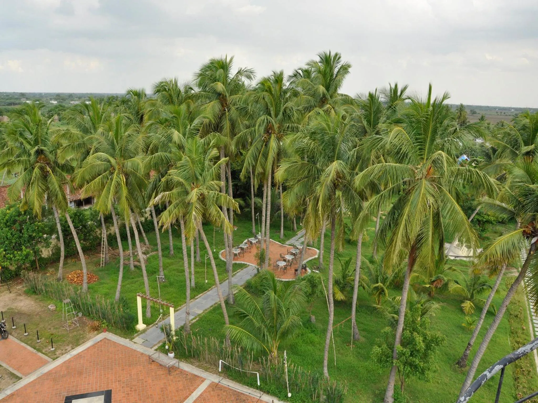 Bird's eye view in Lakshmi Vilas