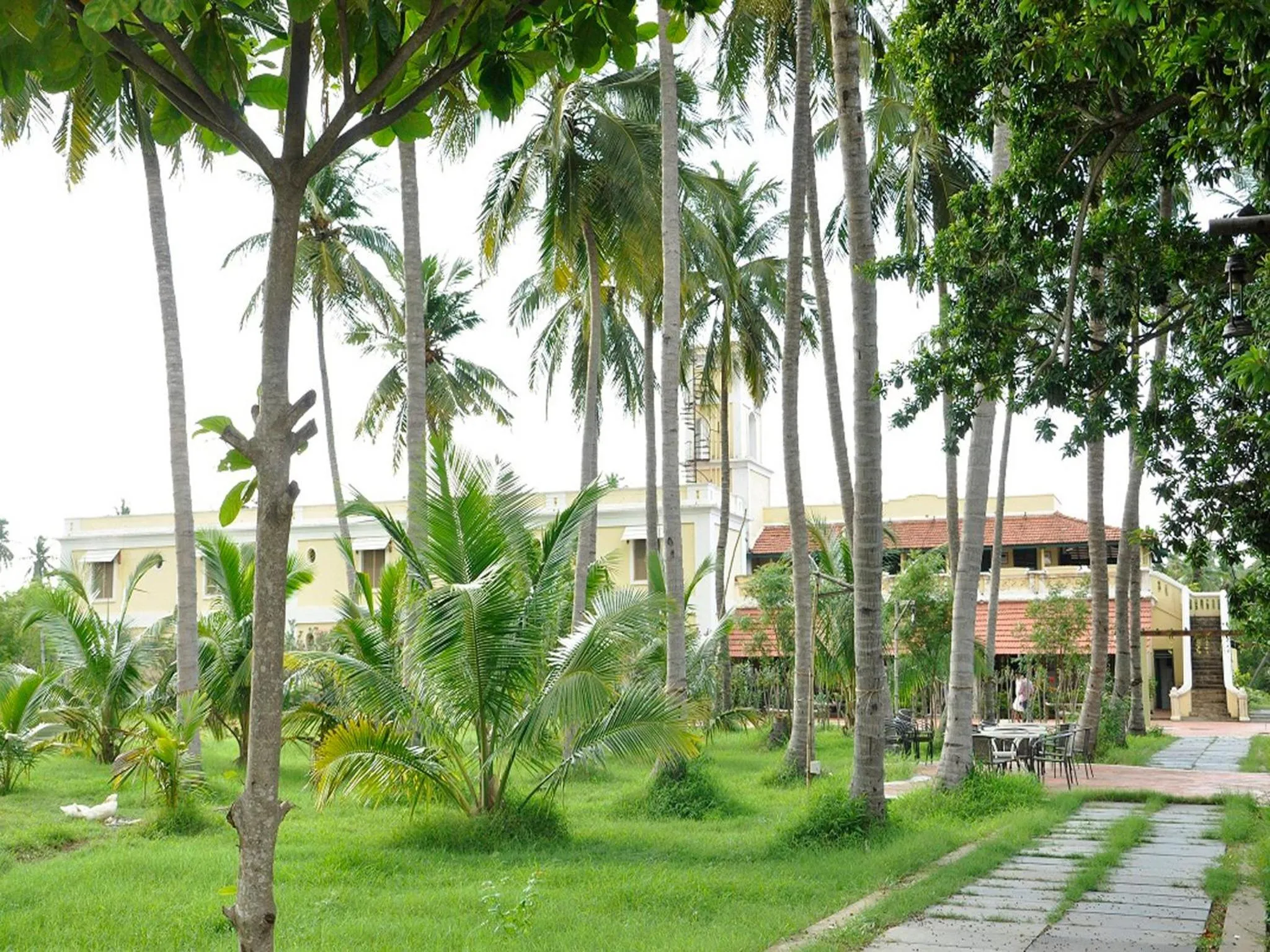 Garden in Lakshmi Vilas