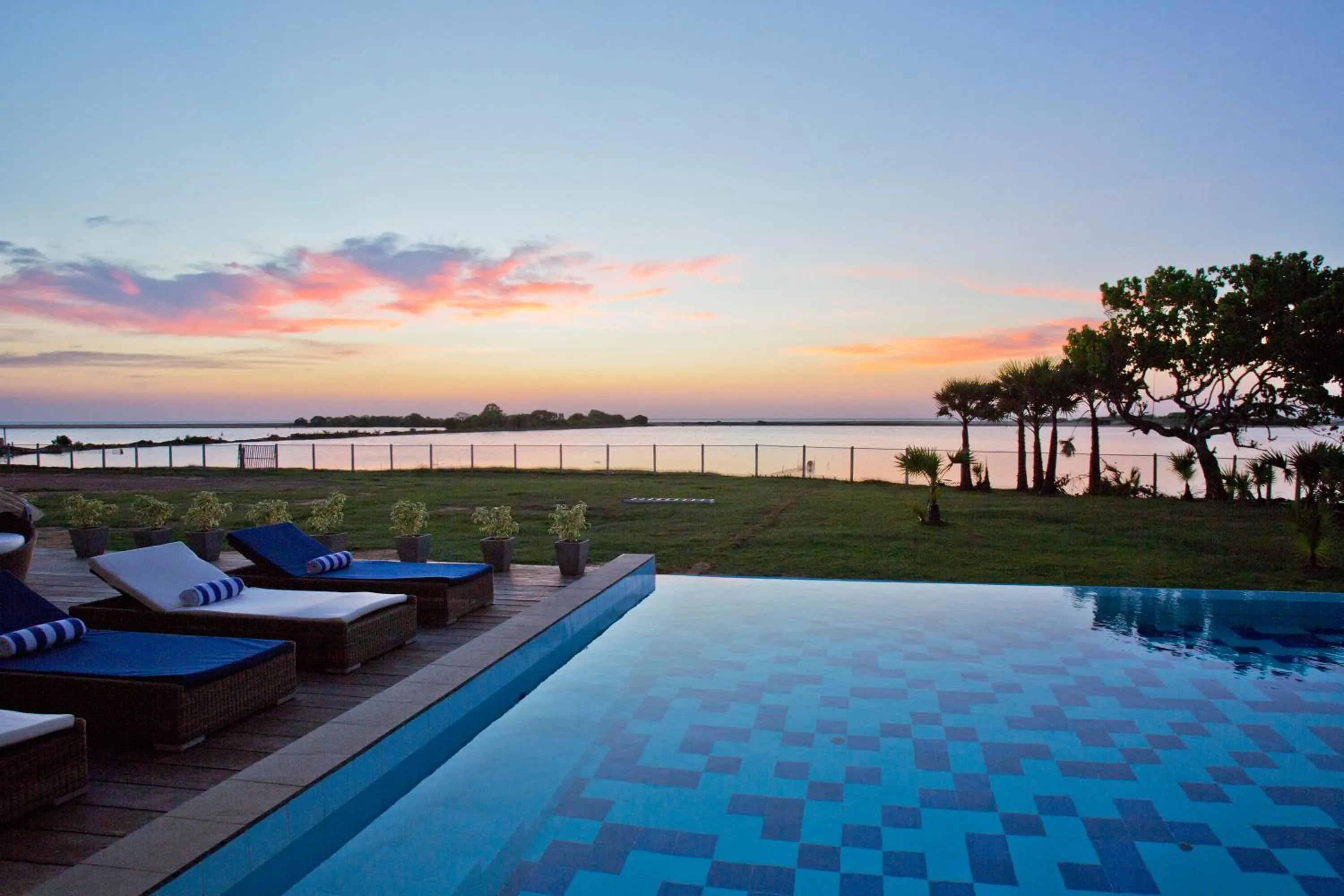 Pool view in Villa Santé, Kalpitiya by The Serendipity Collection