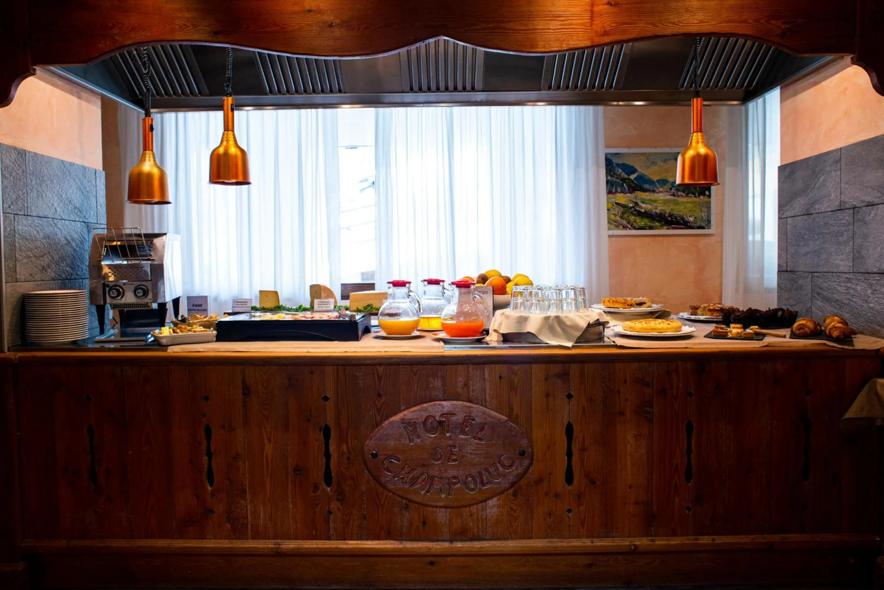Restaurant/places to eat in Hotel De Champoluc